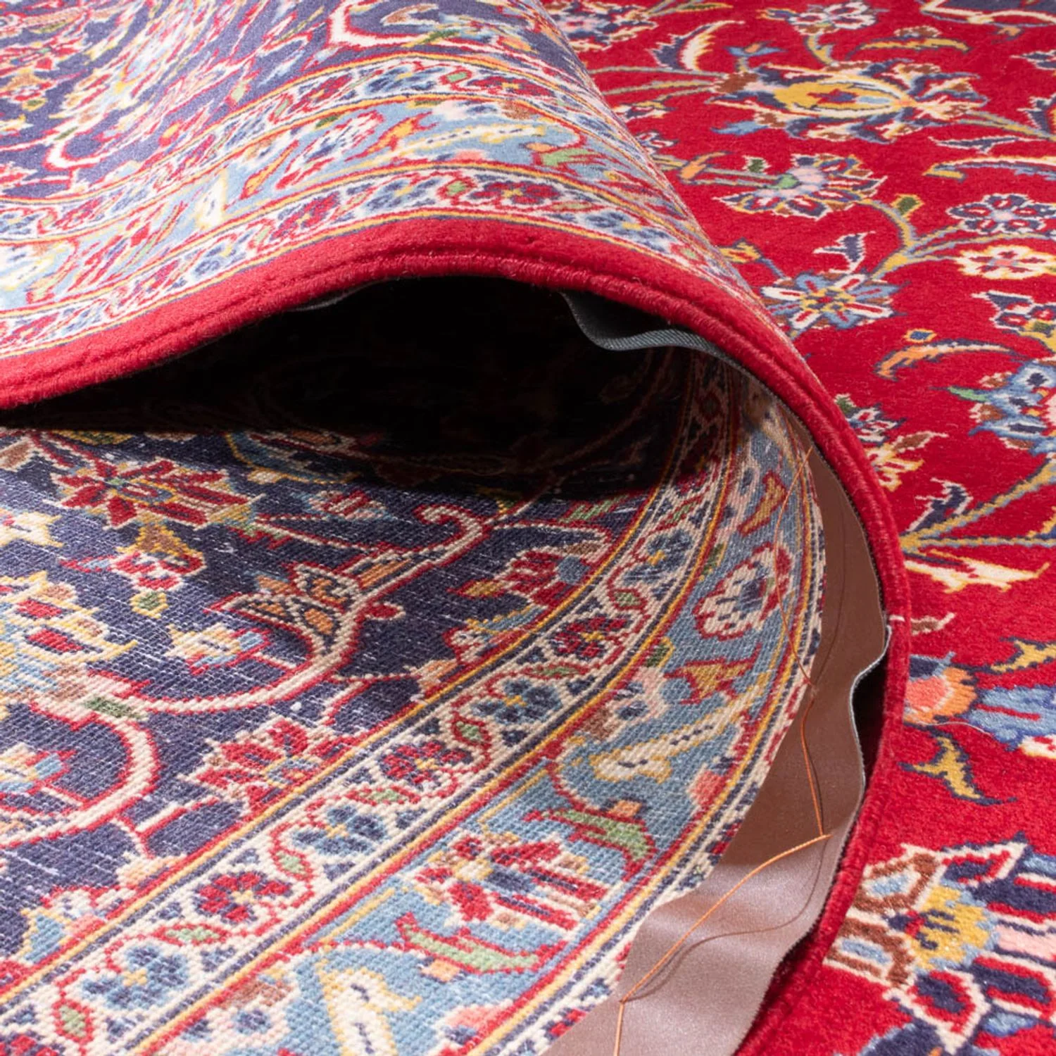 Perserteppich - Keshan - 390 x 295 cm - rot - Image 4