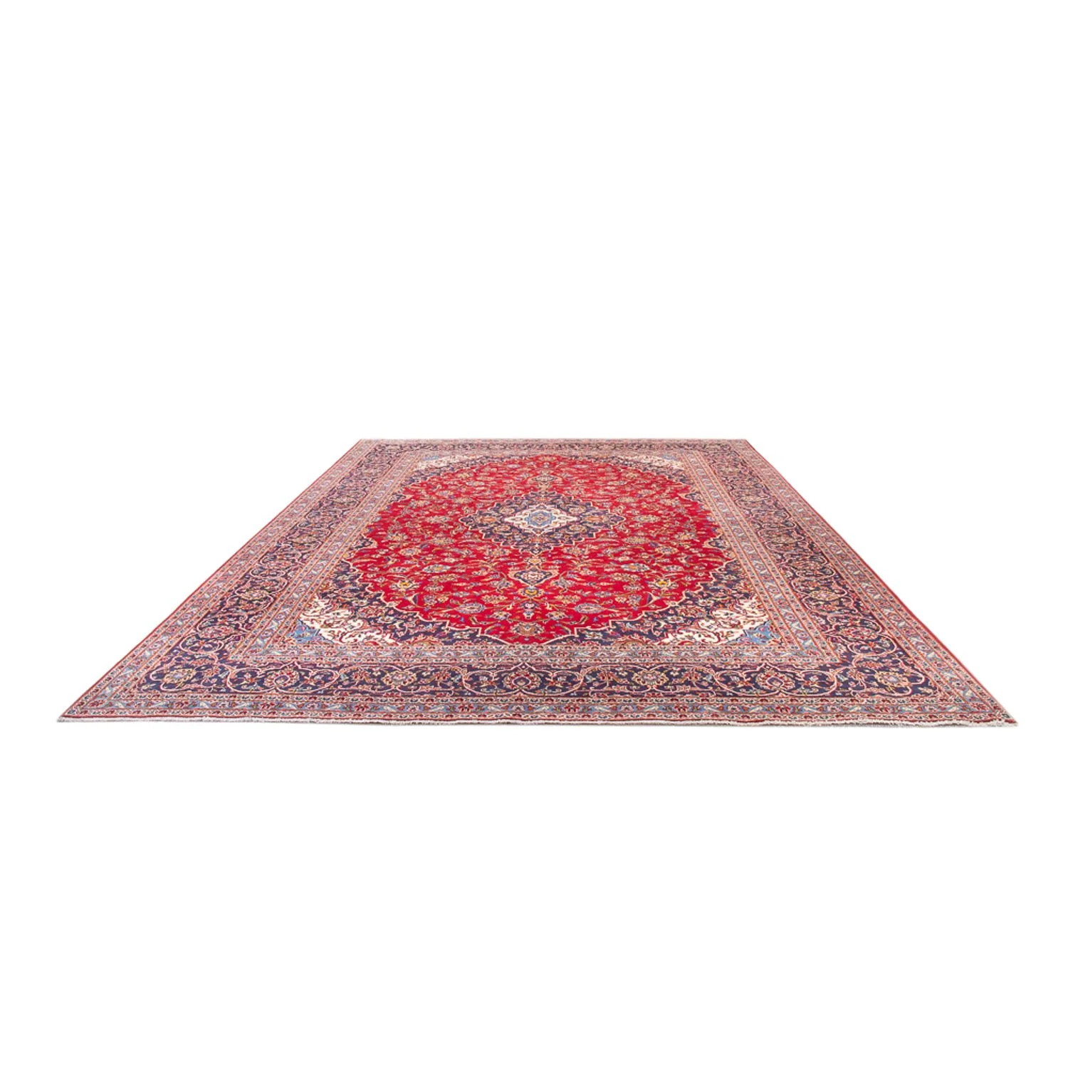 Perserteppich - Keshan - 390 x 295 cm - rot - Image 5