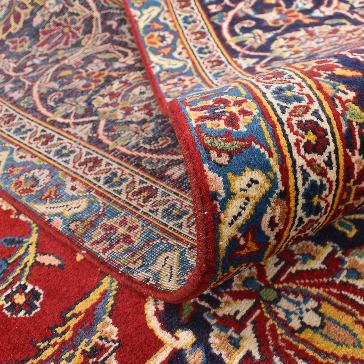 Perserteppich - Keshan - 392 x 290 cm - rot - Image 4