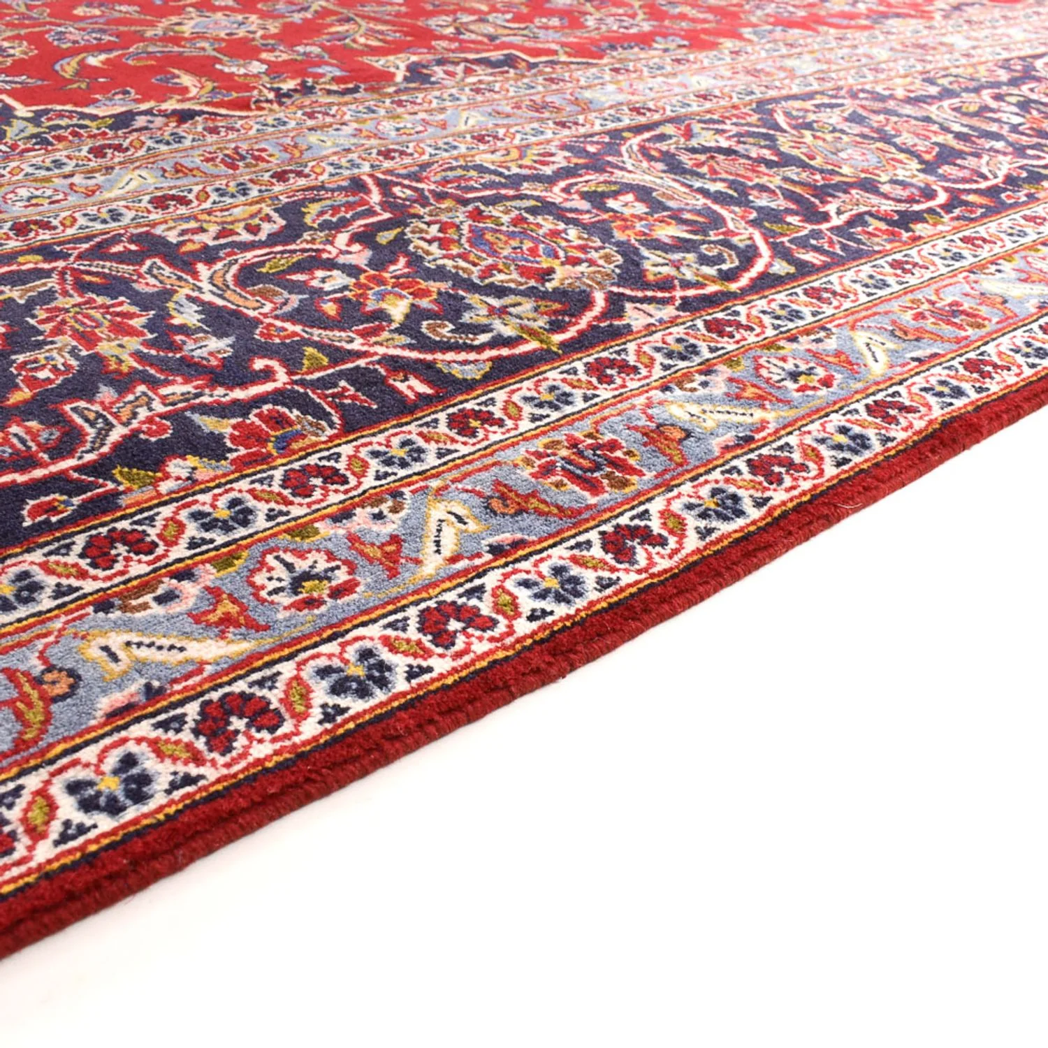 Perserteppich - Keshan - 393 x 294 cm - rot - Image 3