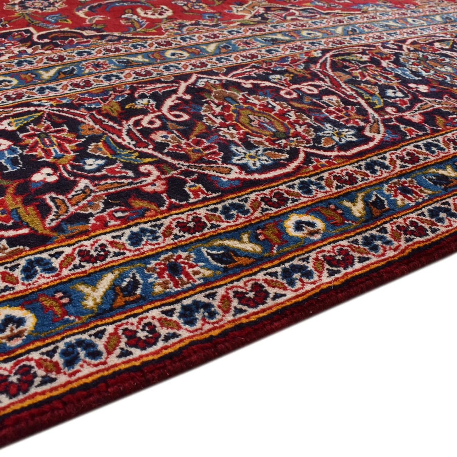 Perserteppich - Keshan - 395 x 288 cm - rot - Image 3