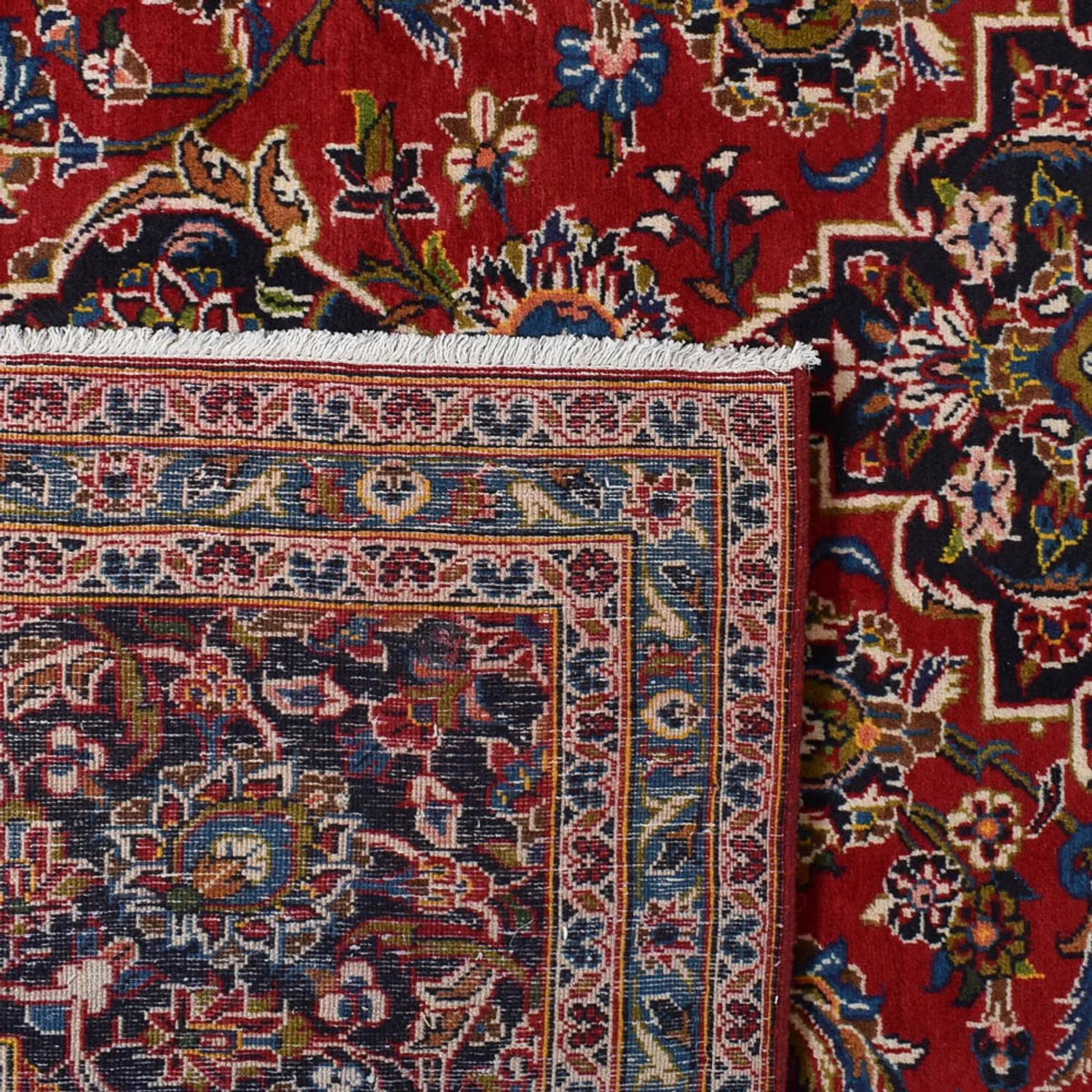 Perserteppich - Keshan - 395 x 288 cm - rot - Image 4