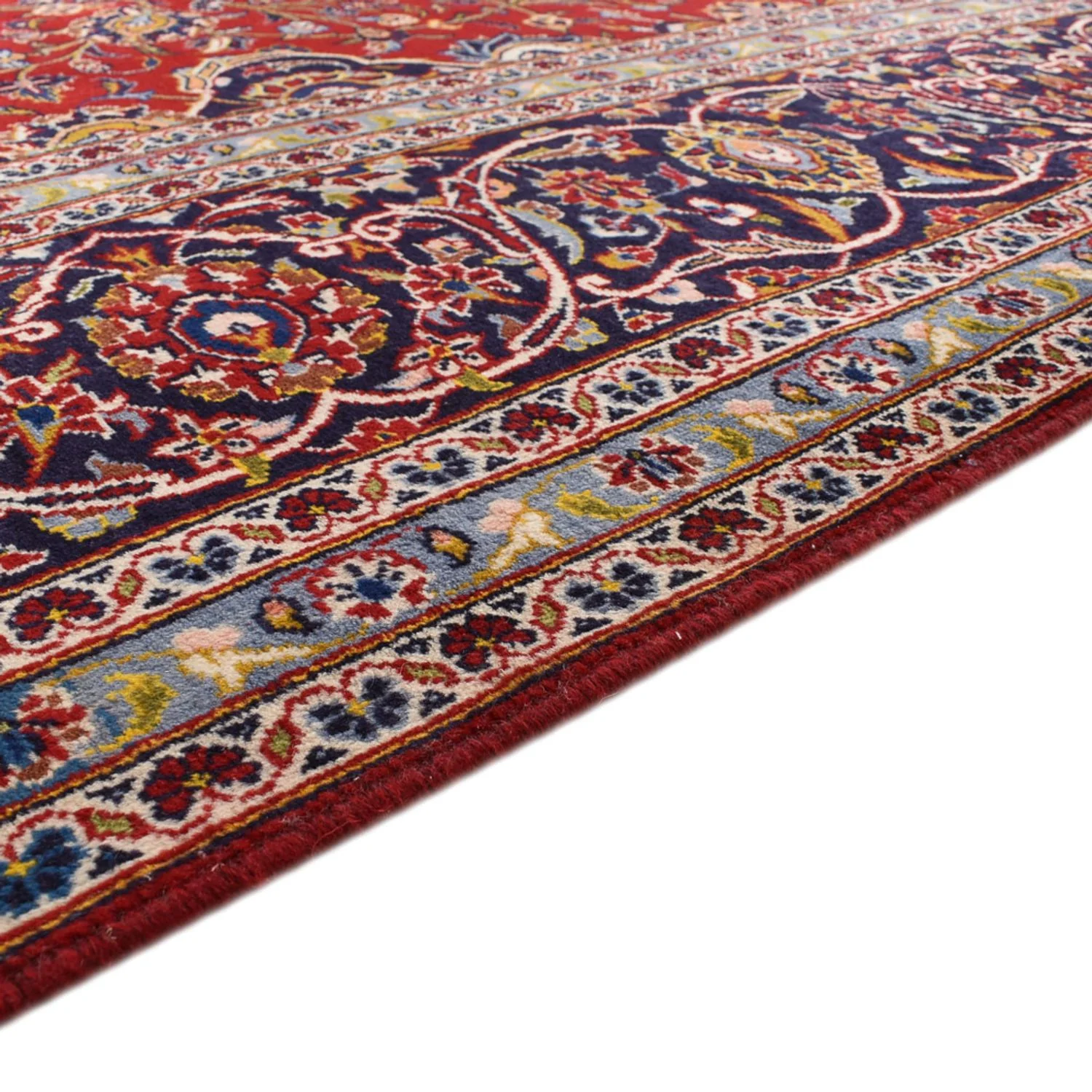 Perserteppich - Keshan - 395 x 295 cm - rot - Image 3