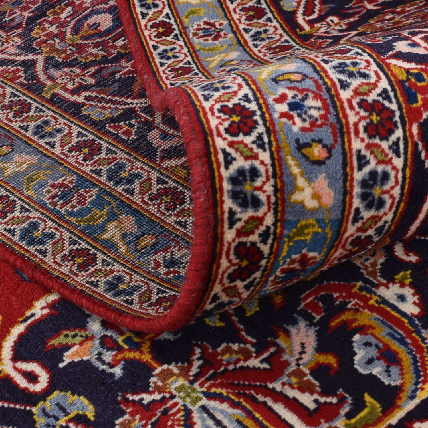 Perserteppich - Keshan - 395 x 295 cm - rot - Image 4