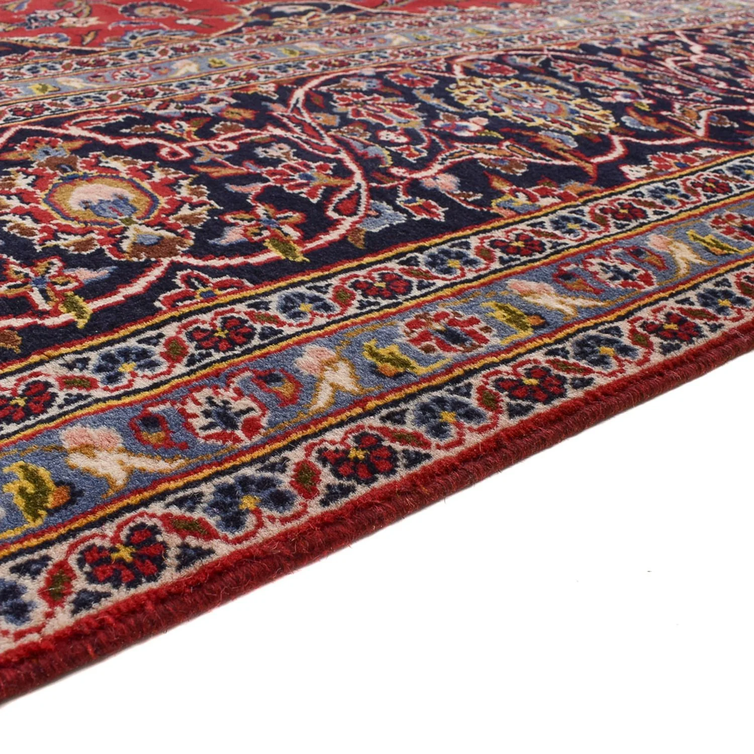 Perserteppich - Keshan - 395 x 297 cm - rot - Image 3