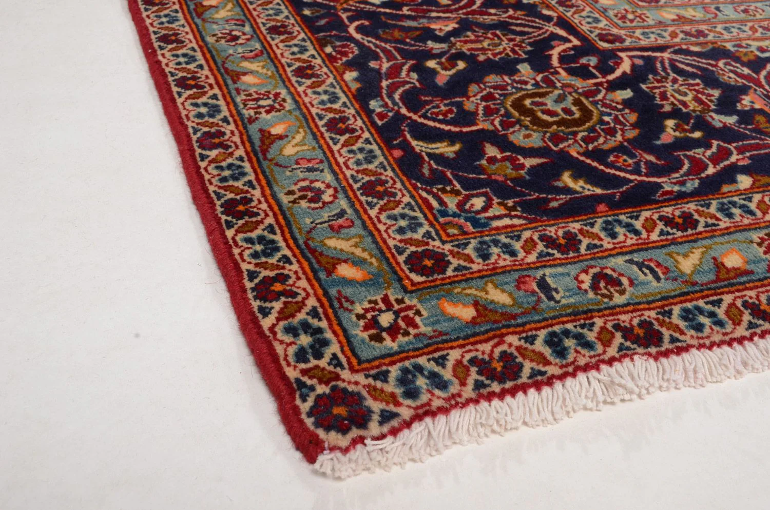 Perserteppich - Keshan 398 x 293 cm - rot - Image 3