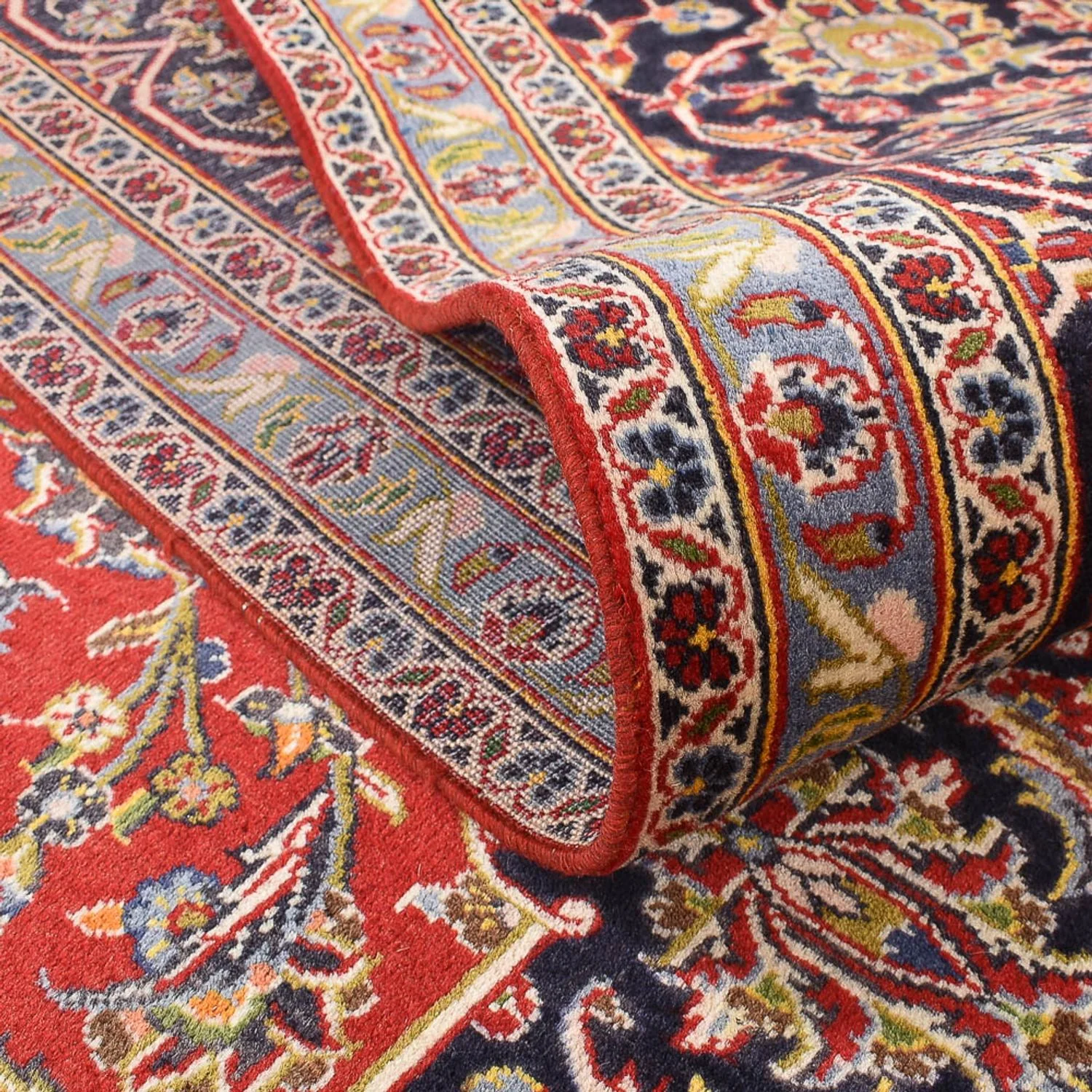 Perserteppich - Keshan - 398 x 304 cm - rot - Image 4