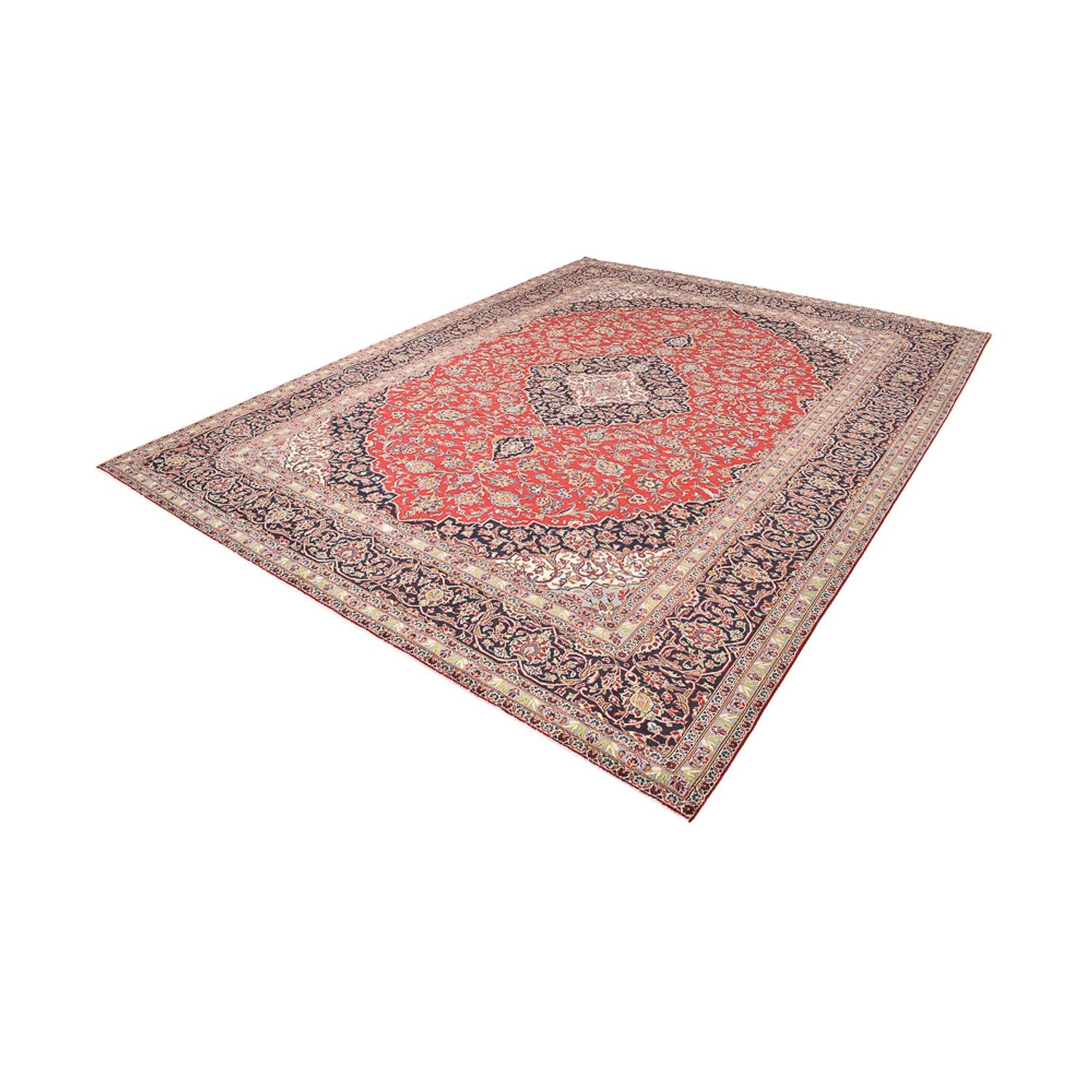 Perserteppich - Keshan - 398 x 304 cm - rot - Image 5