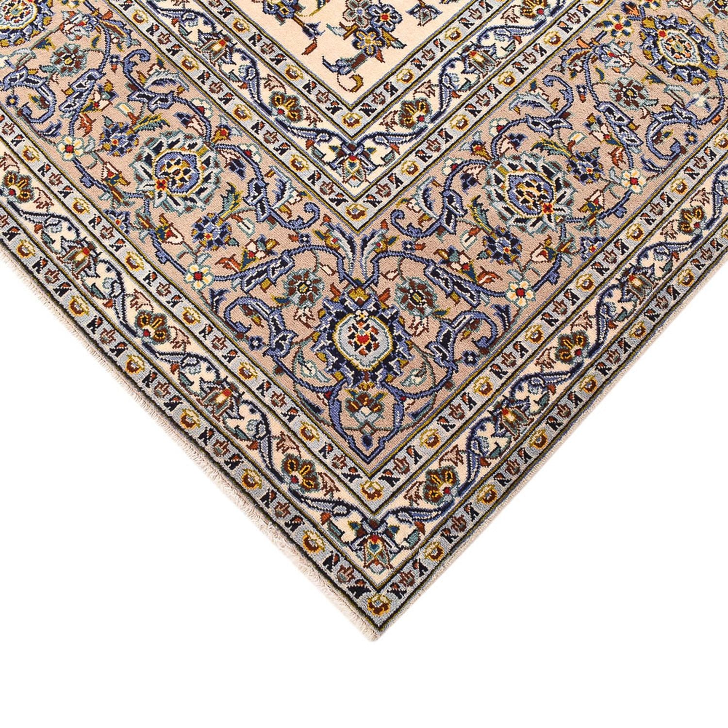 Perserteppich - Keshan - 400 x 280 cm - sand - Image 2