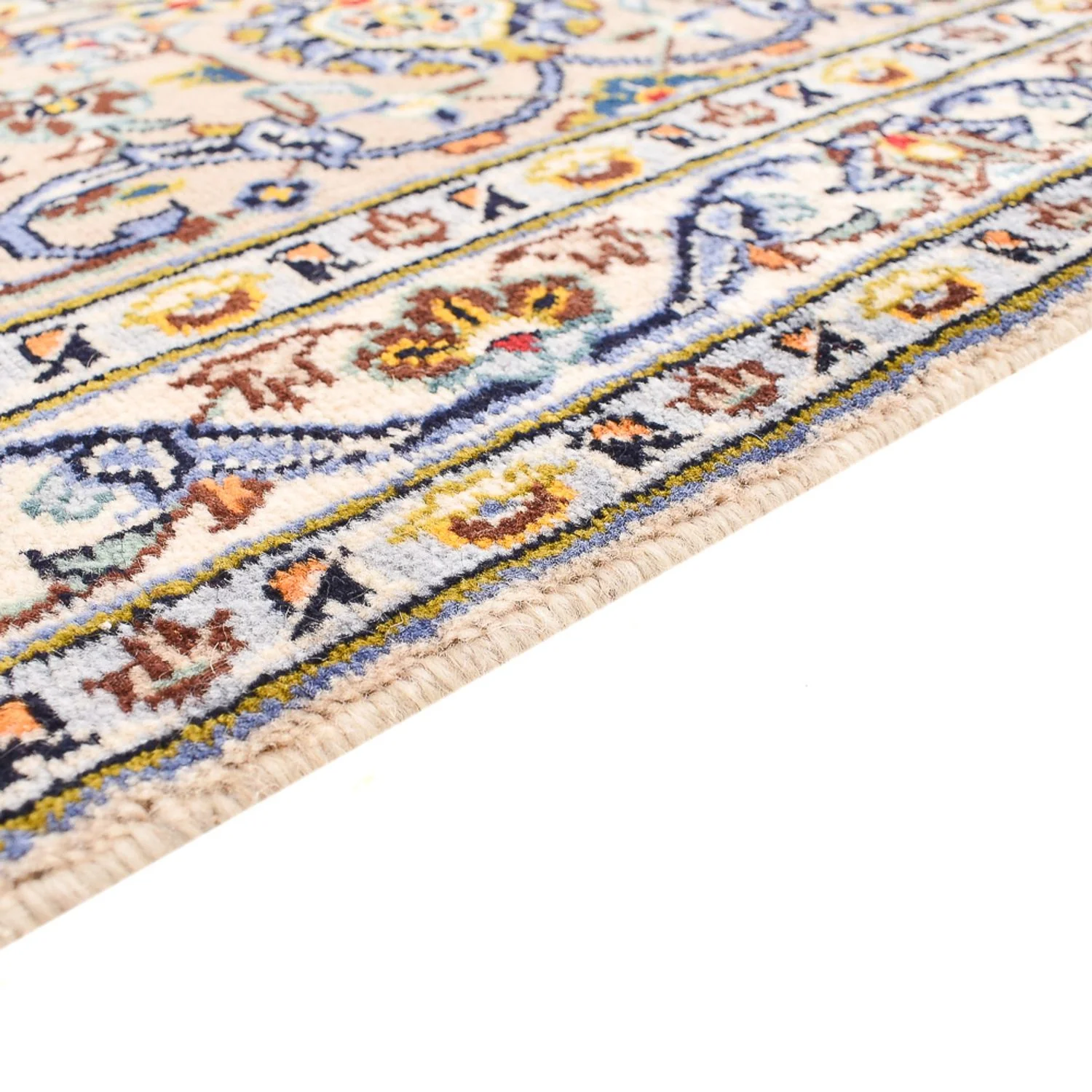 Perserteppich - Keshan - 400 x 280 cm - sand - Image 3