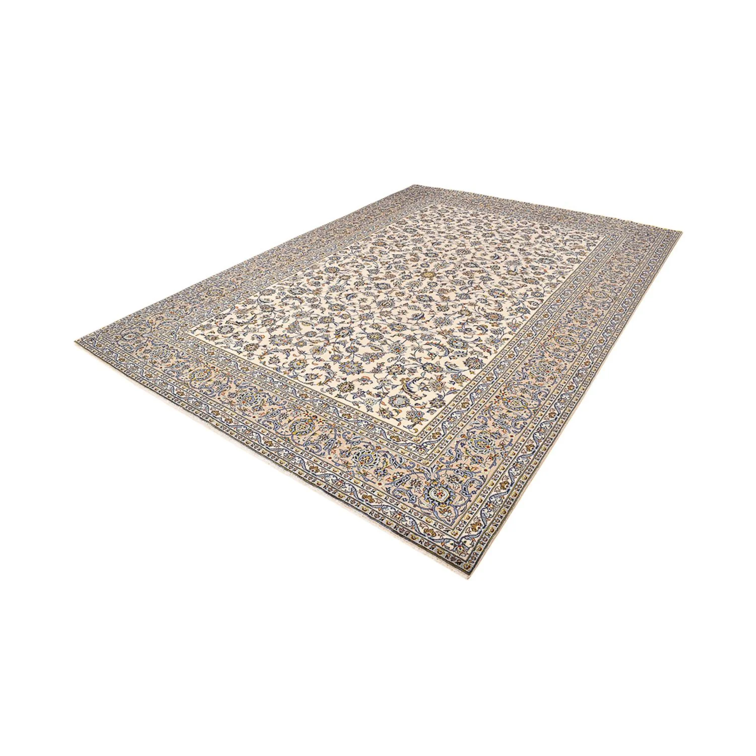 Perserteppich - Keshan - 400 x 280 cm - sand - Image 5