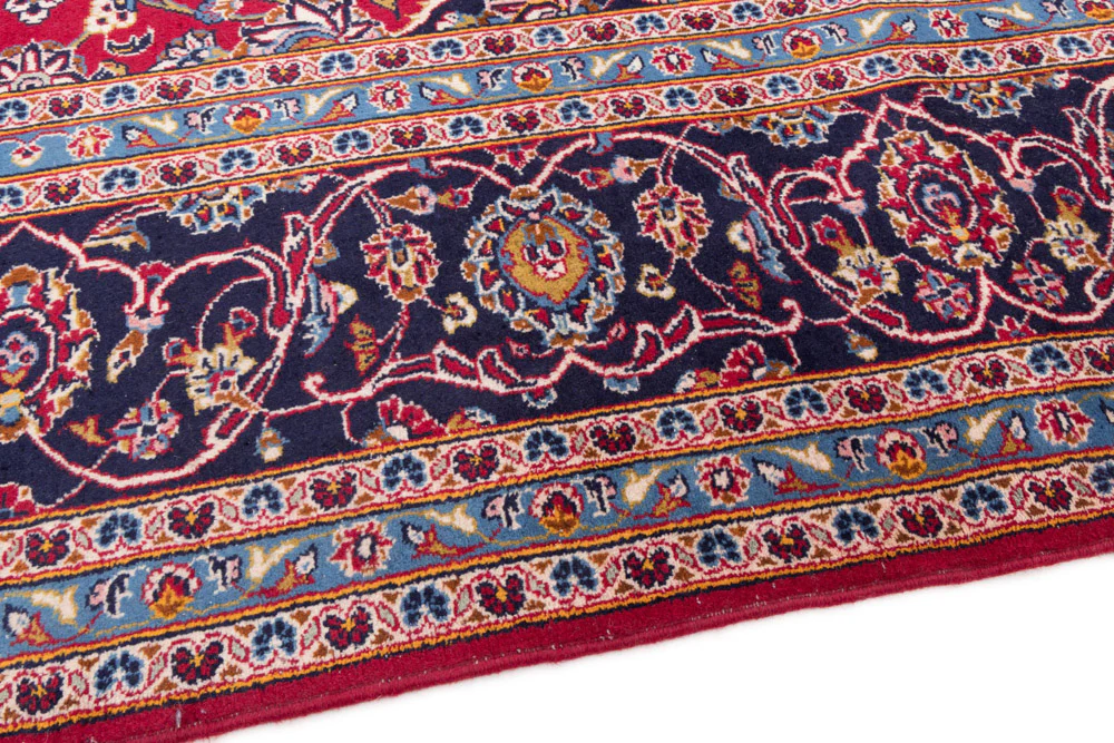 Perserteppich - Keshan - 400 x 295 cm - rot - Image 4