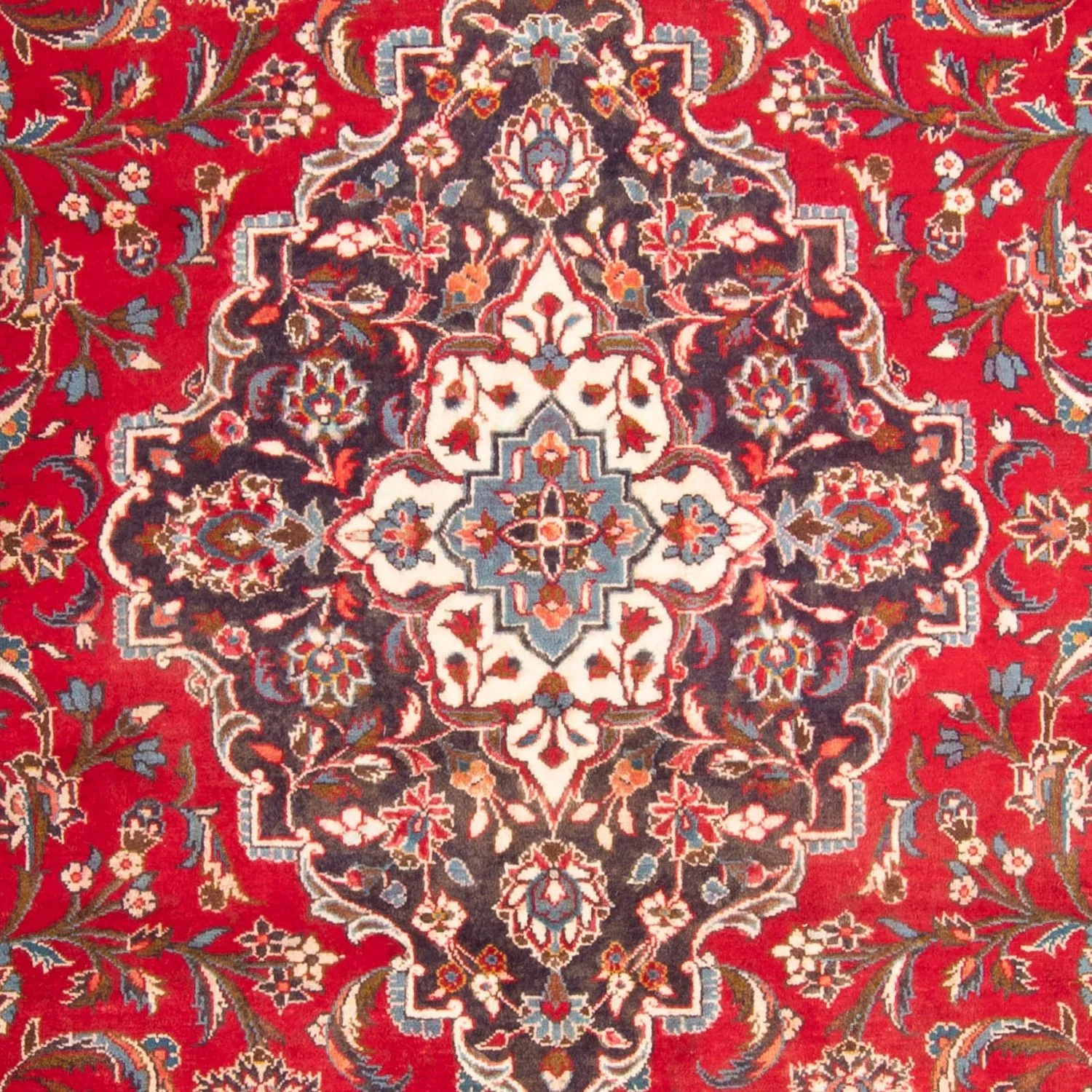 Perserteppich - Keshan 401 x 291 cm - rot - Image 2