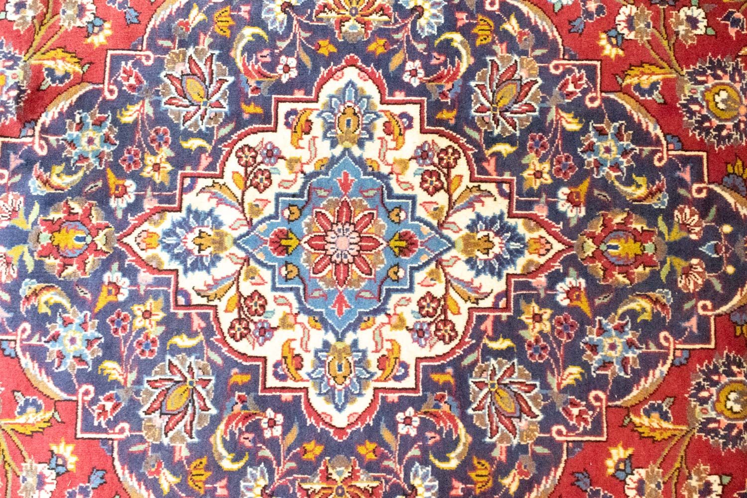 Perserteppich - Keshan 401 x 304 cm - rot - Image 2