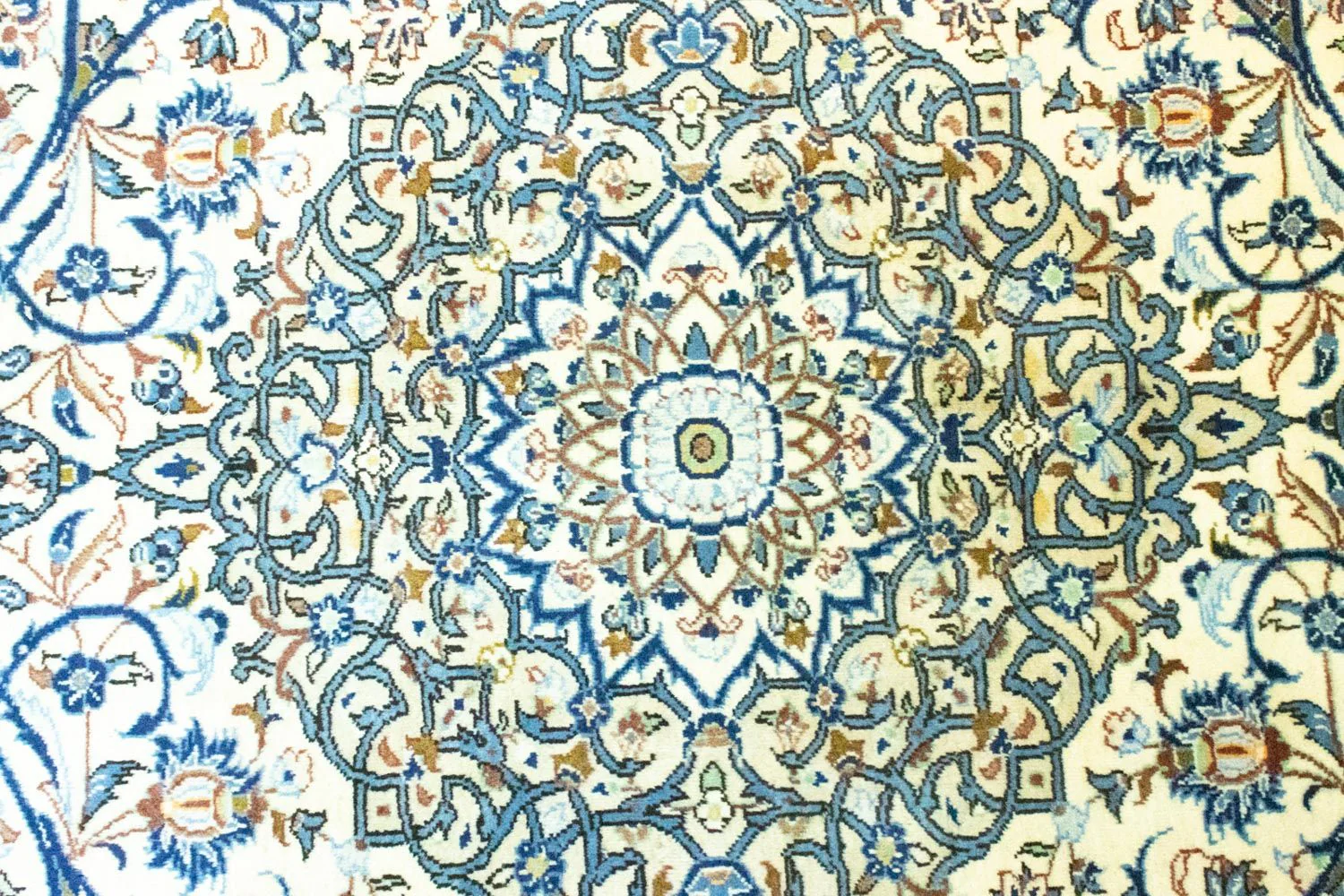 Perserteppich - Keshan 402 x 281 cm - beige - Image 2