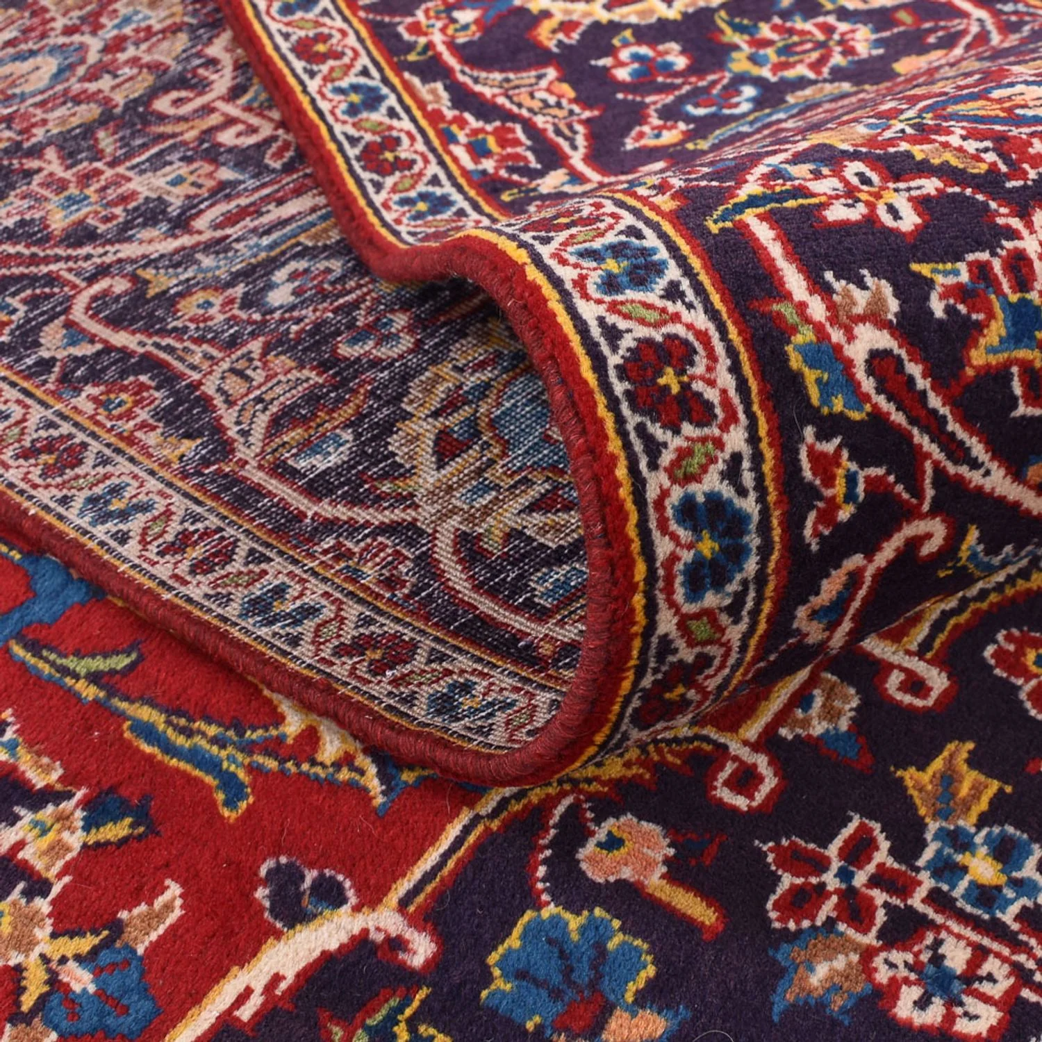 Perserteppich - Keshan - 405 x 275 cm - rot - Image 4
