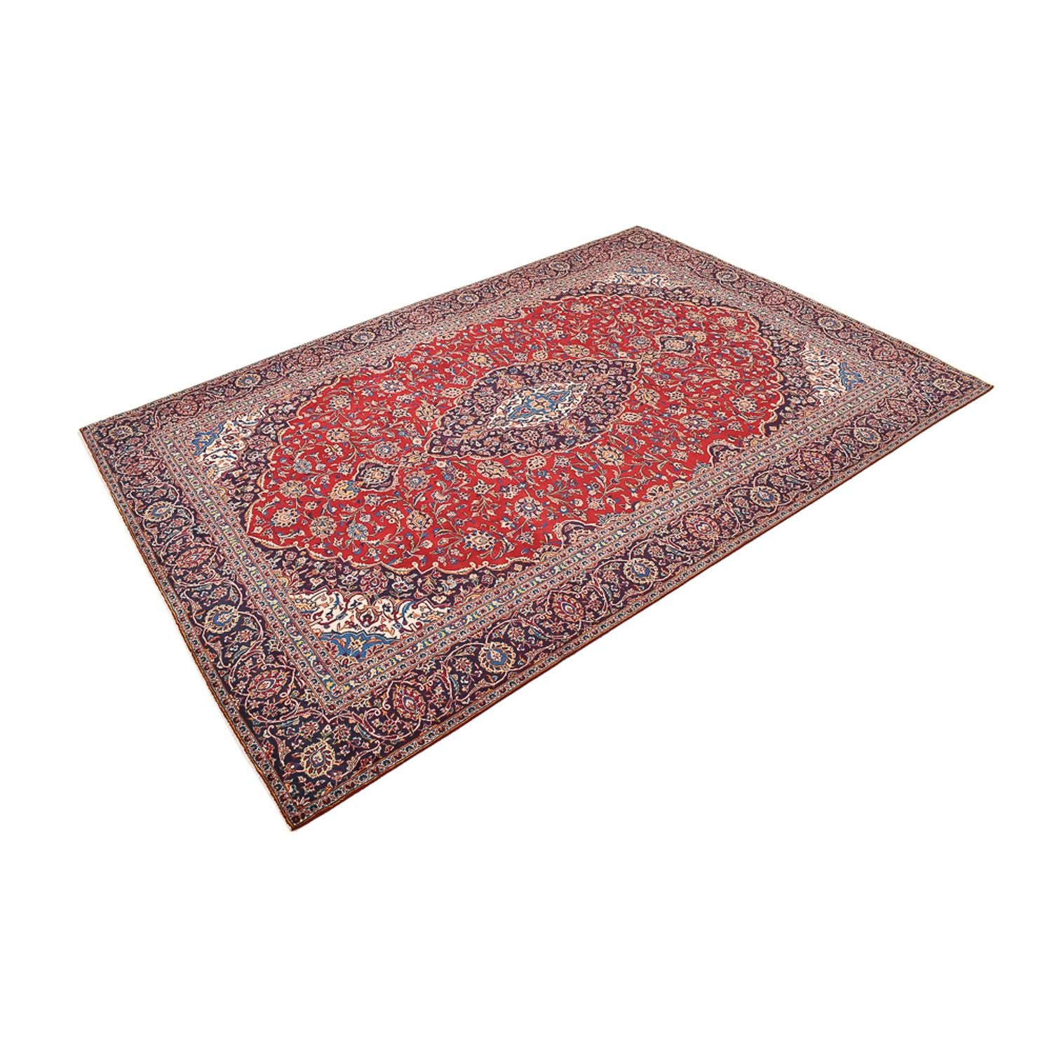 Perserteppich - Keshan - 405 x 275 cm - rot - Image 5