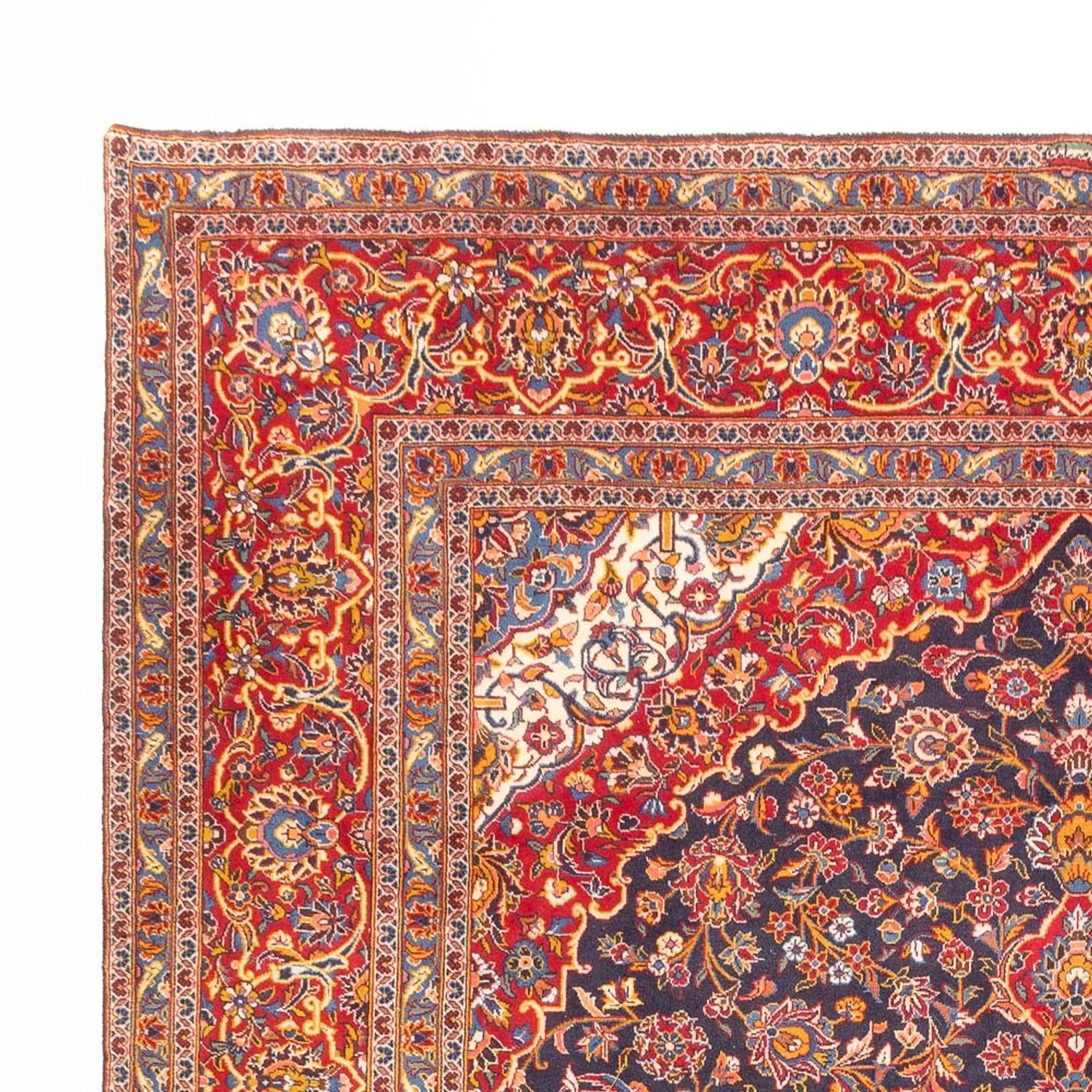 Perserteppich - Keshan - 405 x 298 cm - hellrot - Image 3