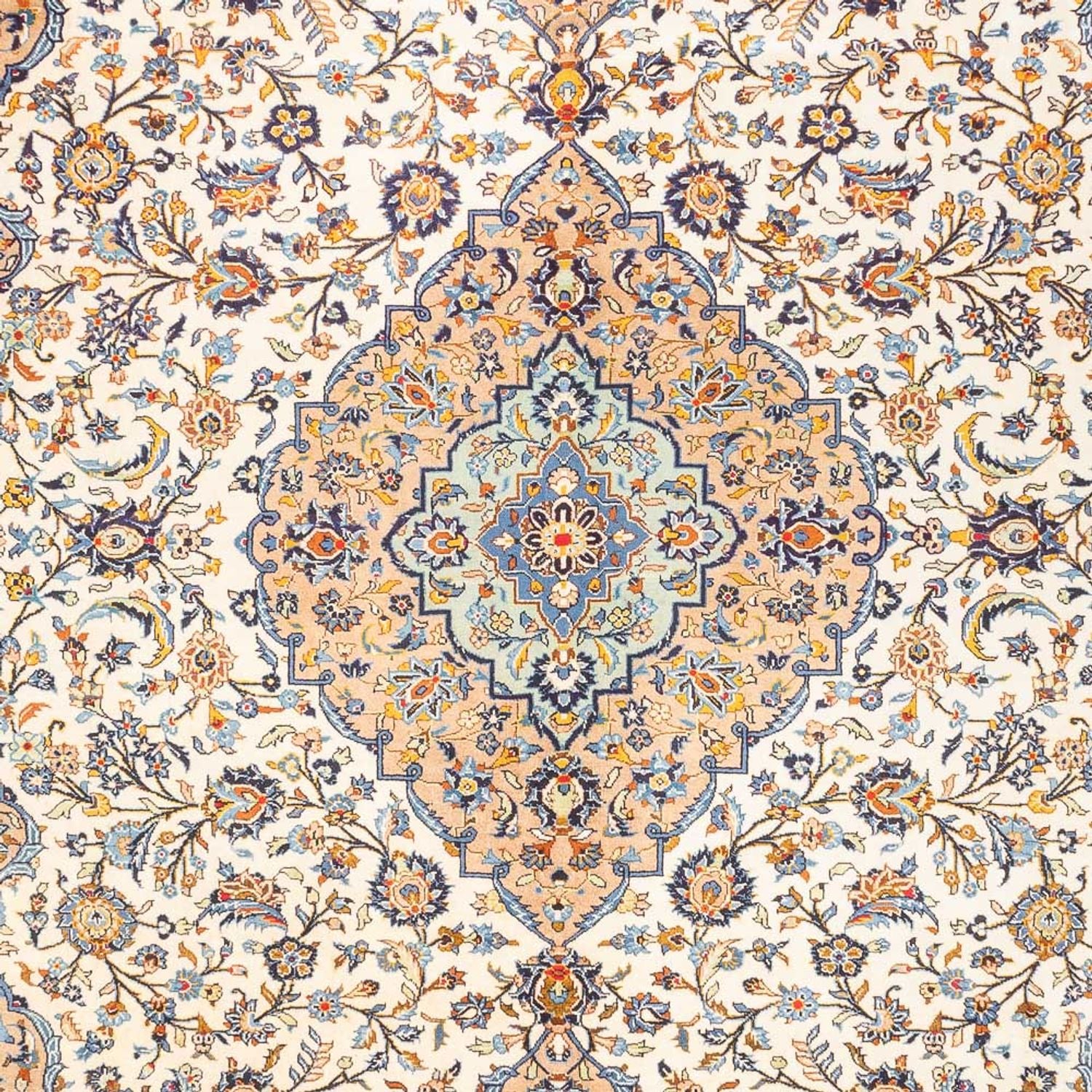 Perserteppich - Keshan - 405 x 302 cm - dunkelbeige - Image 2