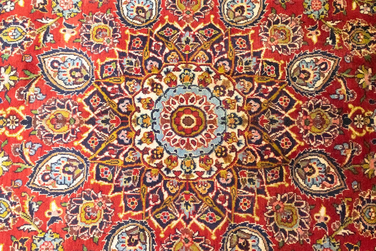Perserteppich - Keshan 407 x 292 cm - rot - Image 2