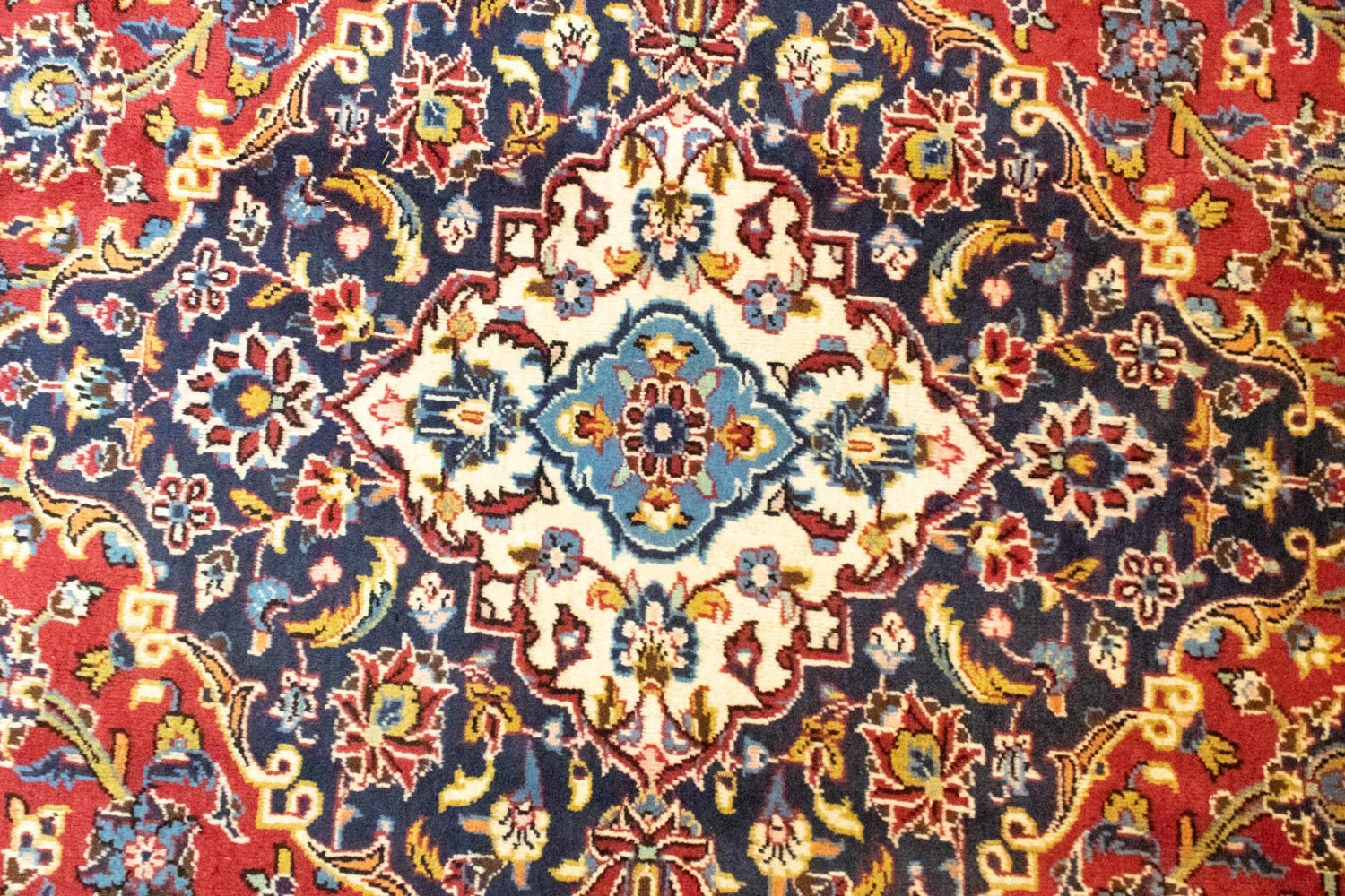Perserteppich - Keshan 414 x 297 cm - orange - Image 2