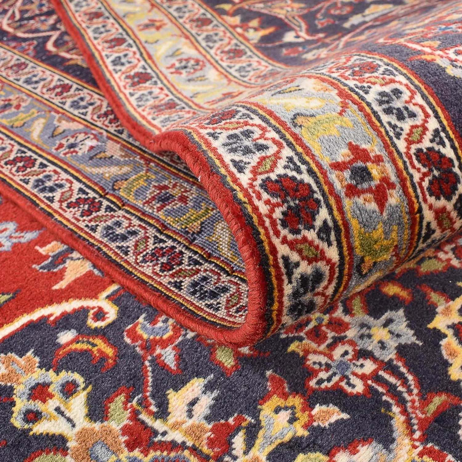 Perserteppich - Keshan - 416 x 297 cm - rot - Image 4