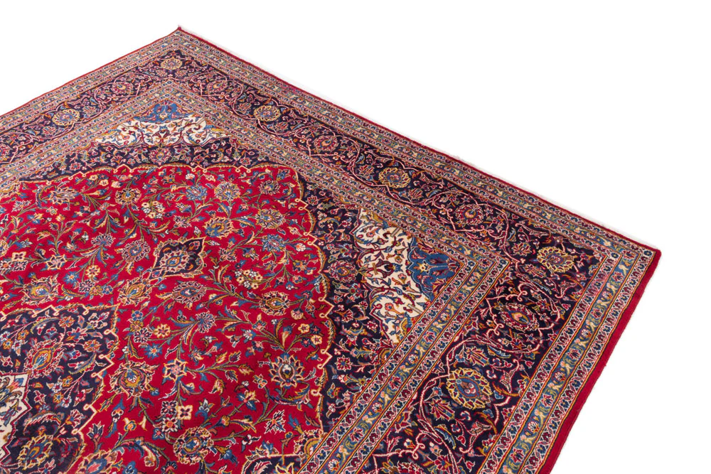 Perserteppich - Keshan - 420 x 305 cm - rot - Image 3