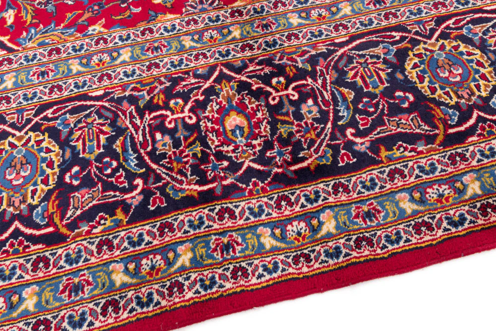 Perserteppich - Keshan - 420 x 305 cm - rot - Image 4