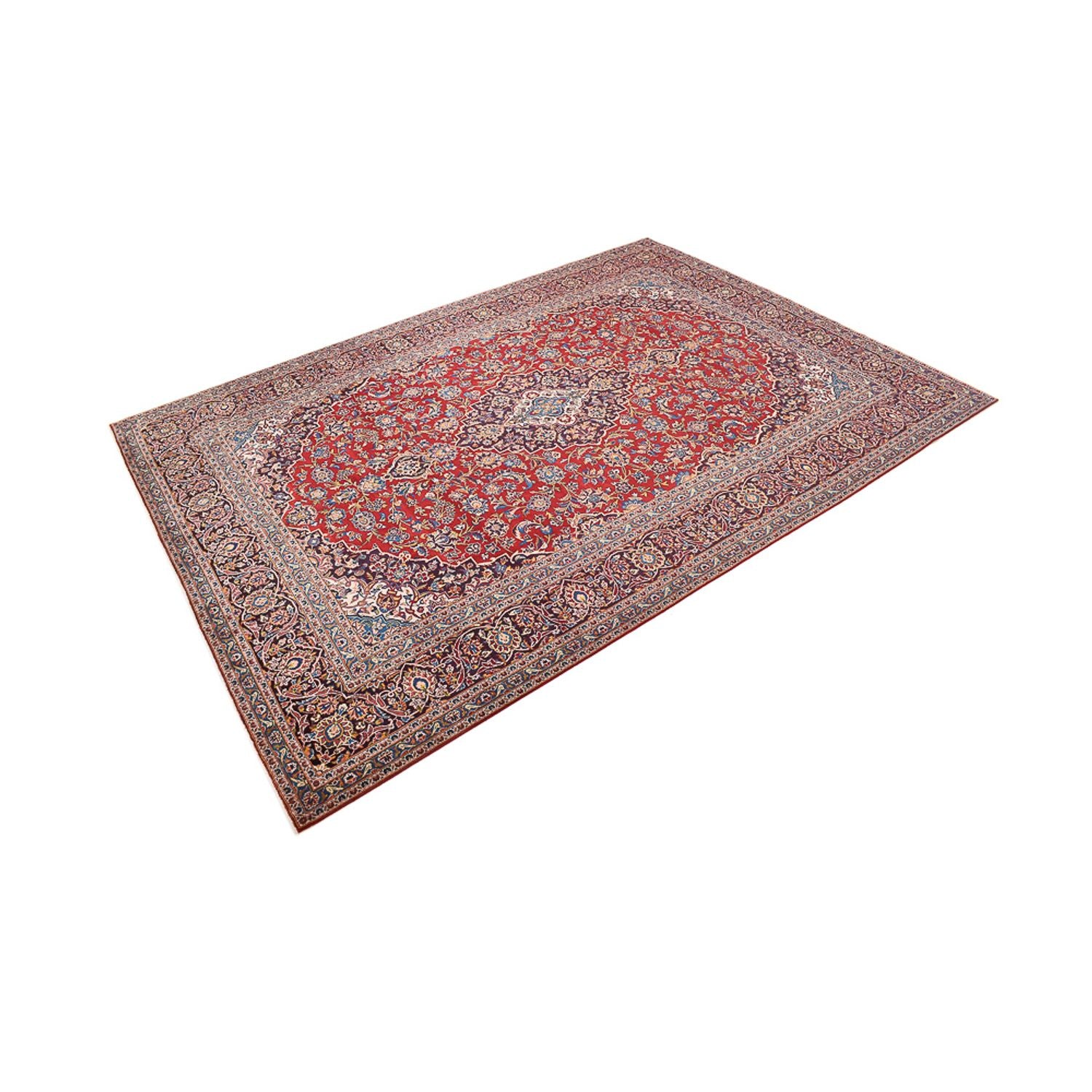 Perserteppich - Keshan - 430 x 310 cm - rot - Image 5