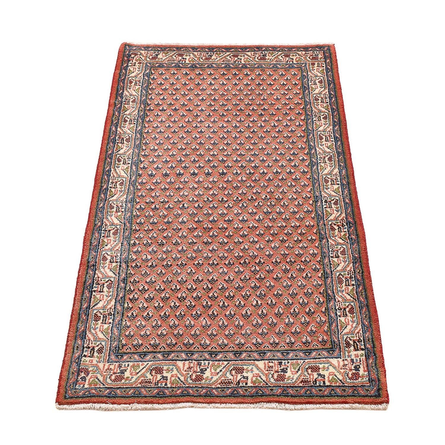 Perserteppich - Mir - 139 x 68 cm - dunkelrot - Image 5
