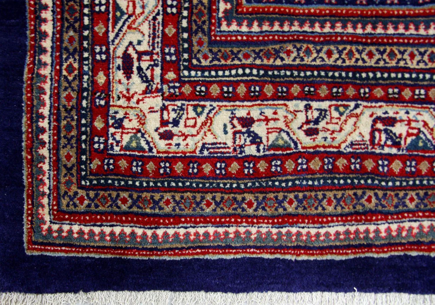 Perserteppich - Mir 267 x 266 cm - blau - Image 2