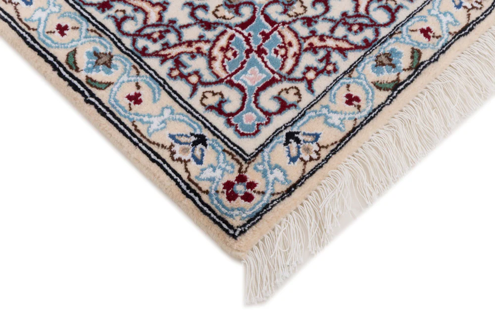 Perserteppich - Nain - 133 x 88 cm - grün - Image 6