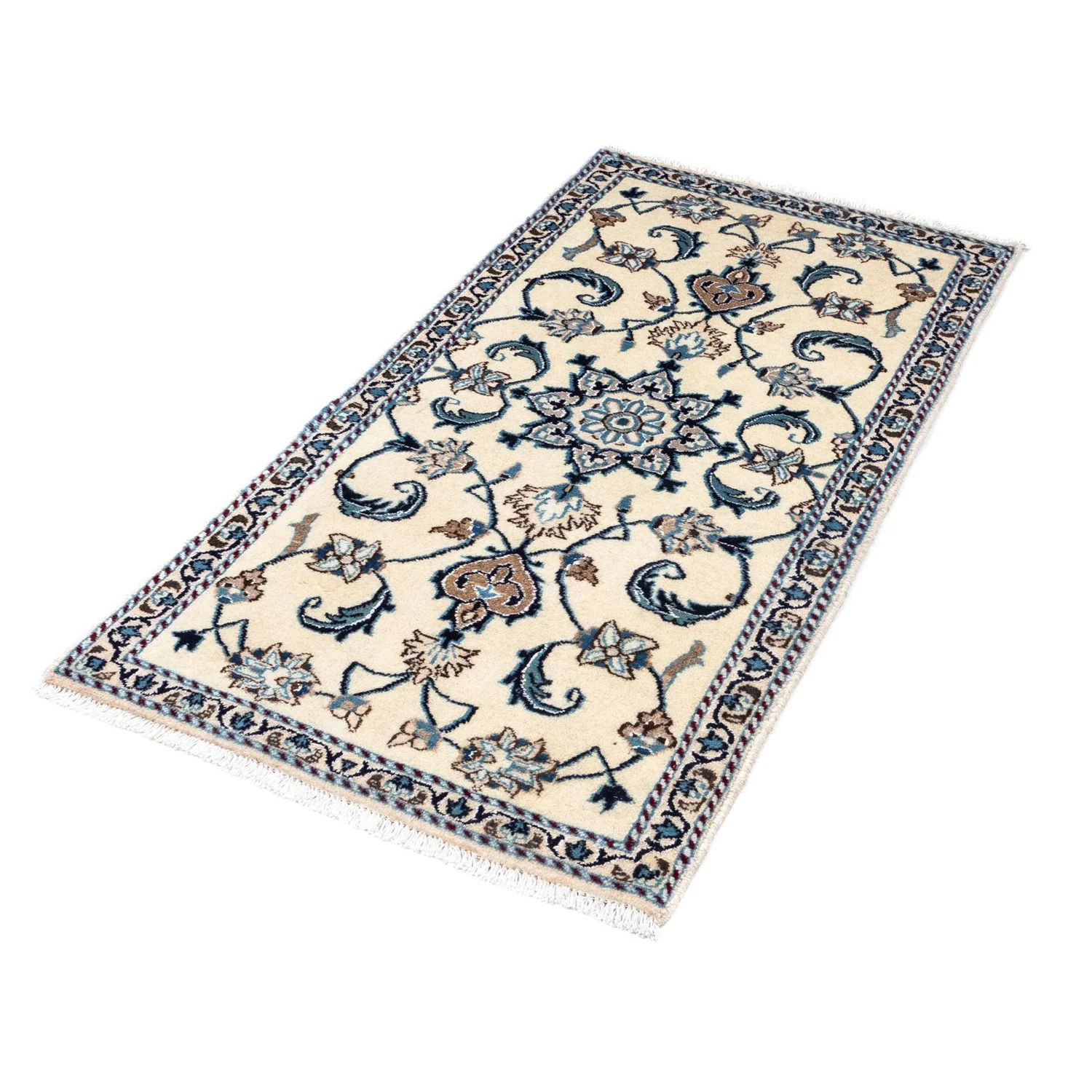 Perserteppich - Nain 135 x 67 cm - beige - Image 5