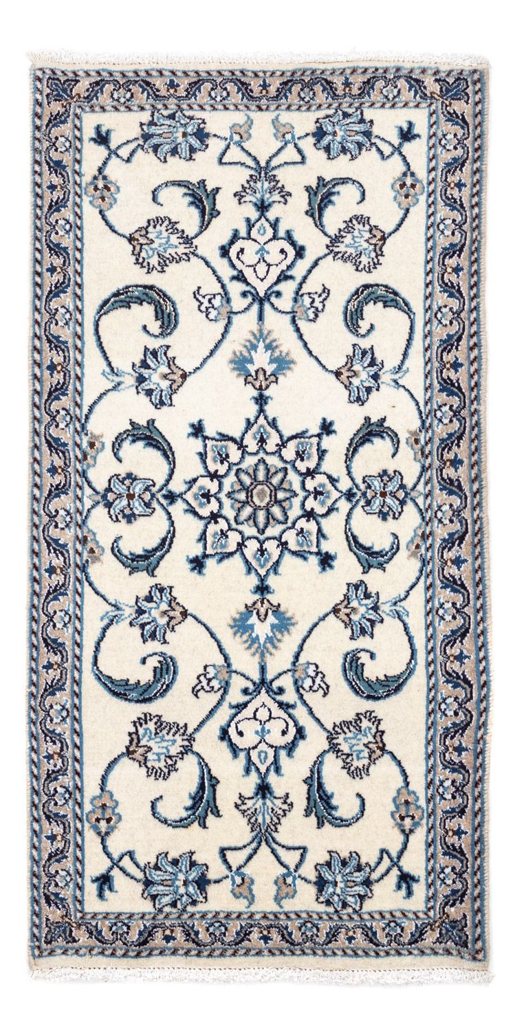Perserteppich - Nain 135 x 69 cm - beige