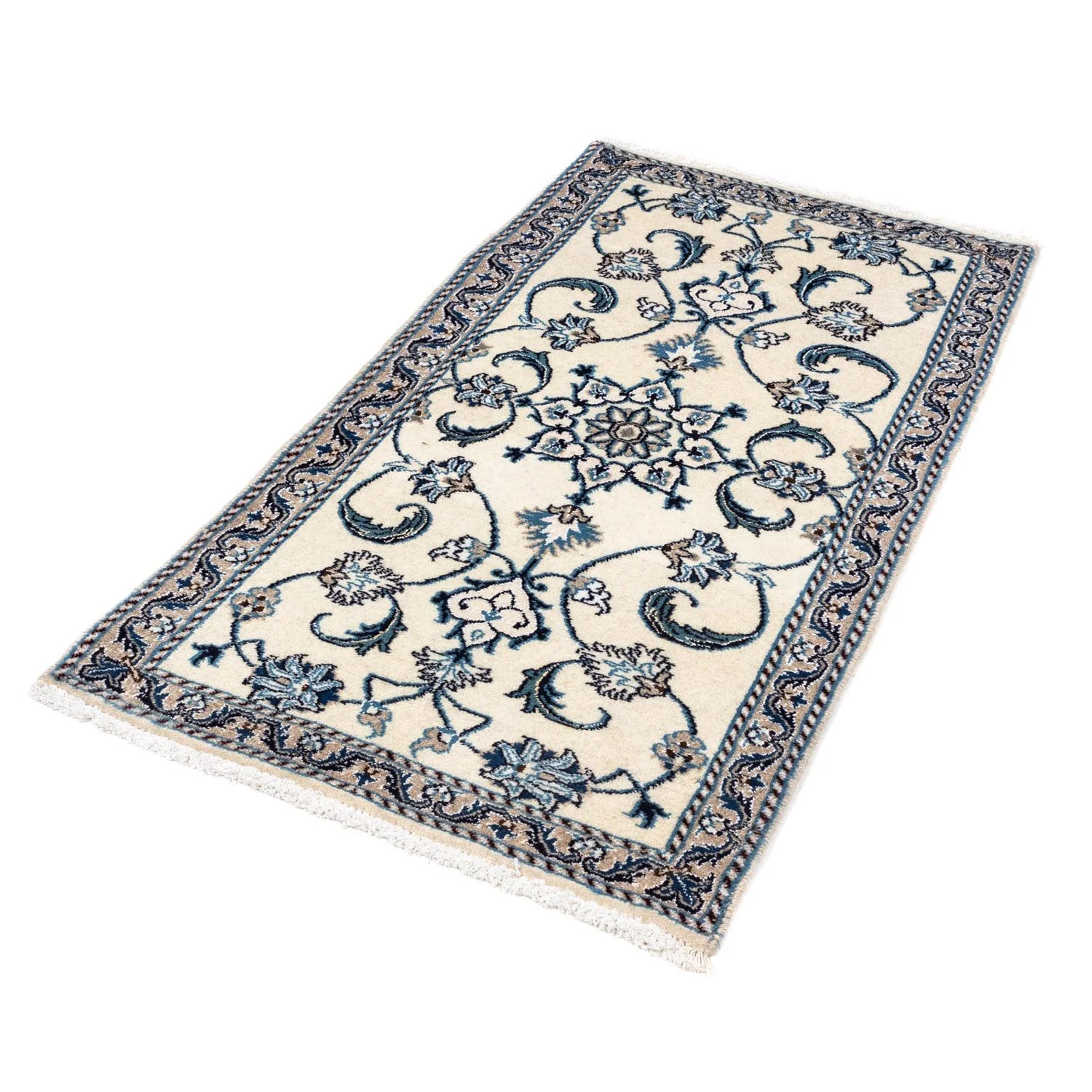 Perserteppich - Nain 135 x 69 cm - beige - Image 5