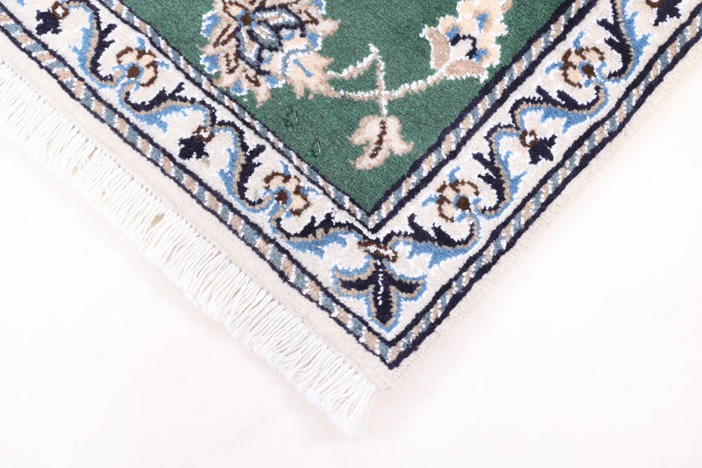 Perserteppich - Nain - 137 x 70 cm - grün - Image 5