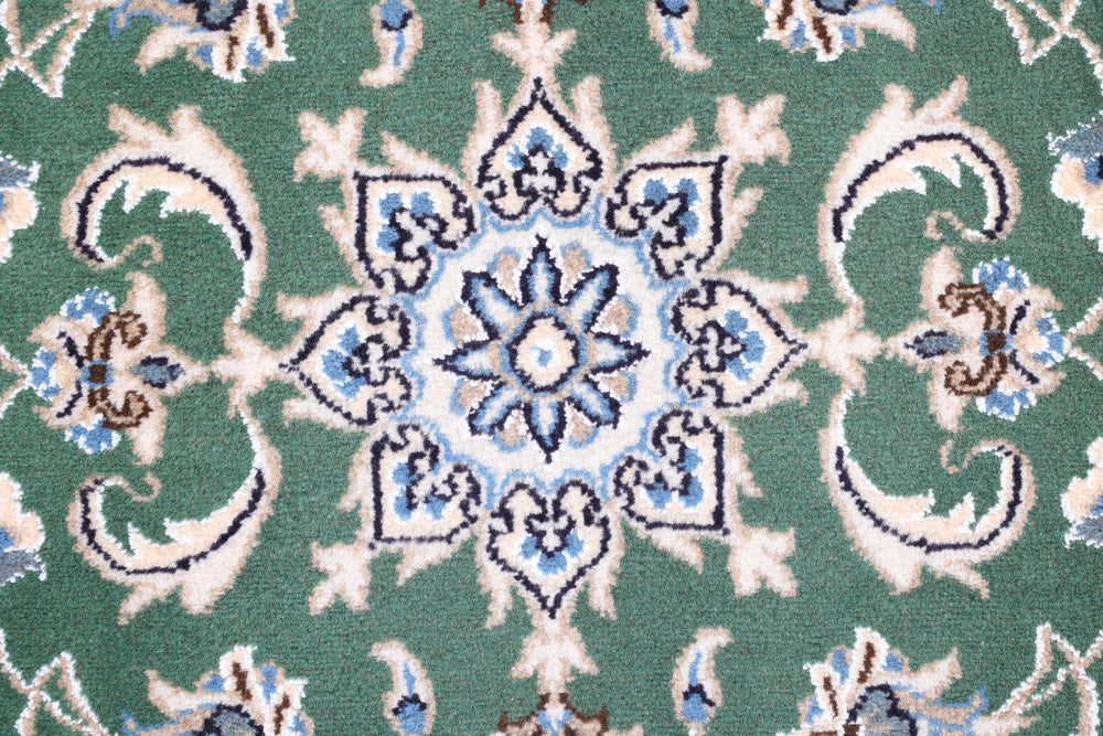Perserteppich - Nain - 137 x 70 cm - grün - Image 7