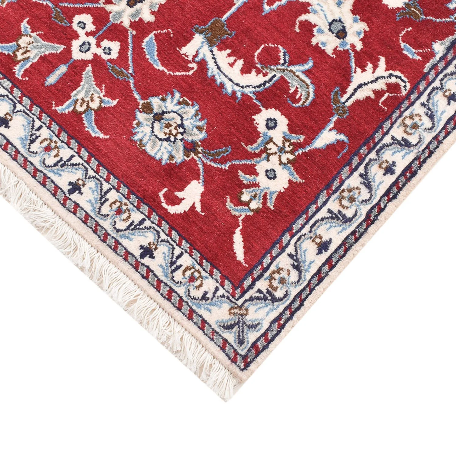 Perserteppich - Nain - 137 x 90 cm - rot - Image 2