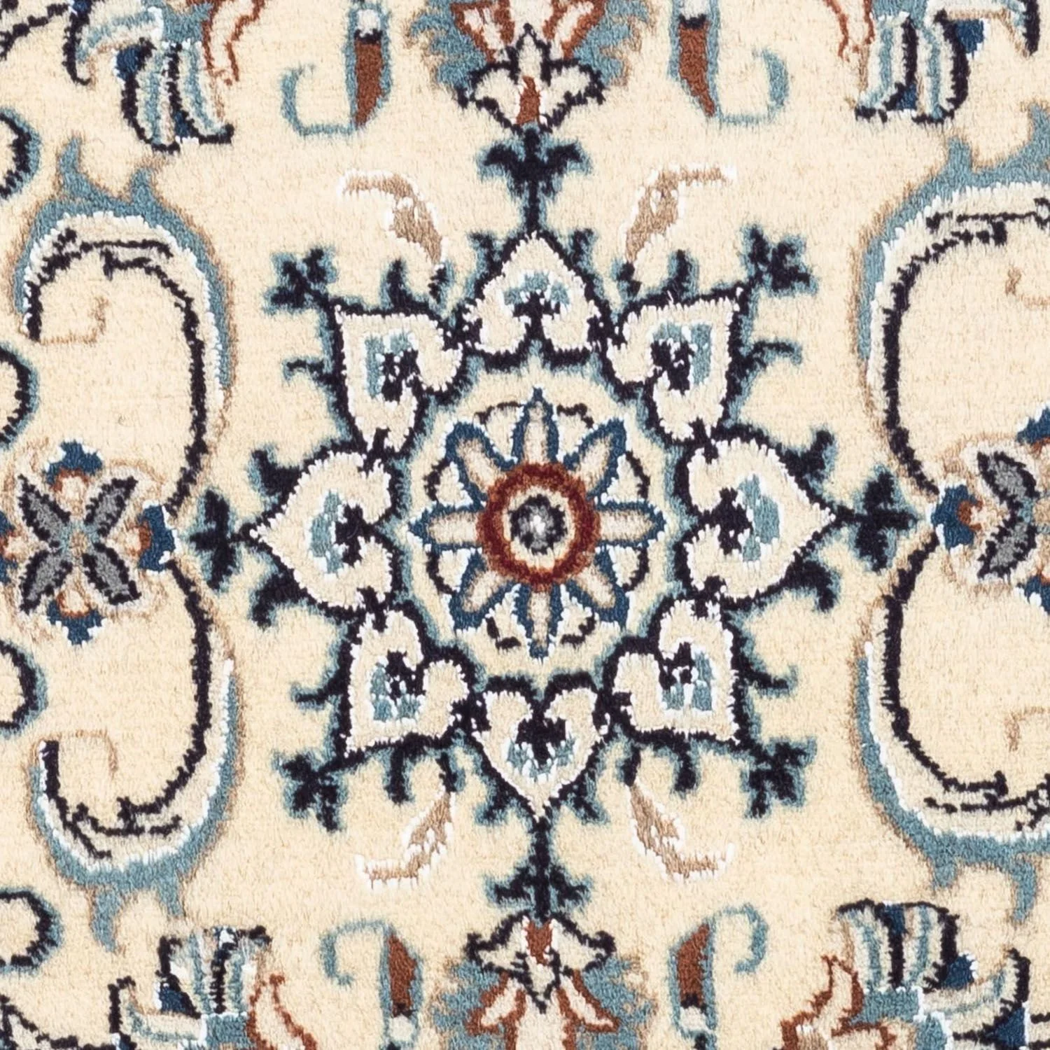 Perserteppich - Nain 138 x 66 cm - beige - Image 2