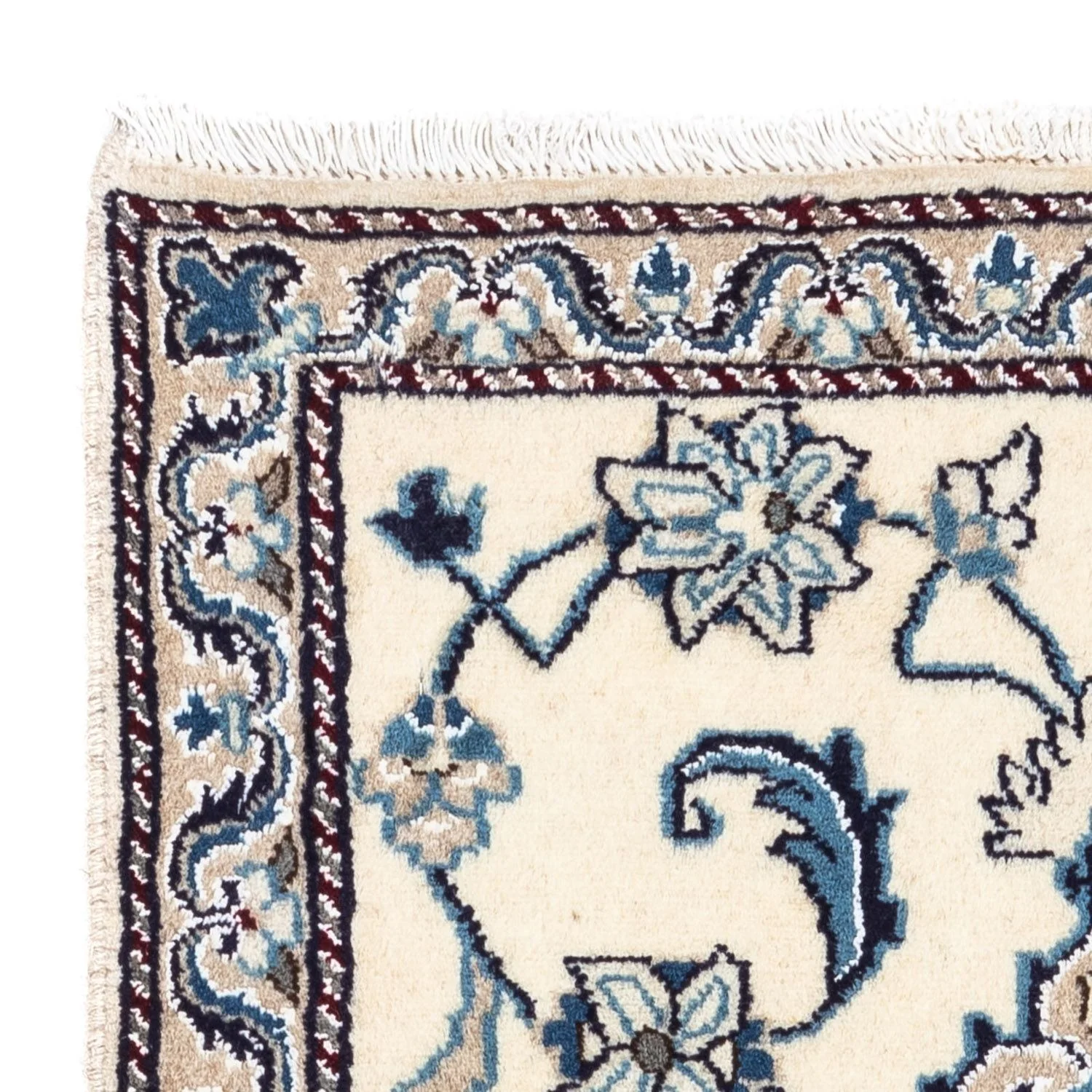 Perserteppich - Nain 139 x 65 cm - beige - Image 3
