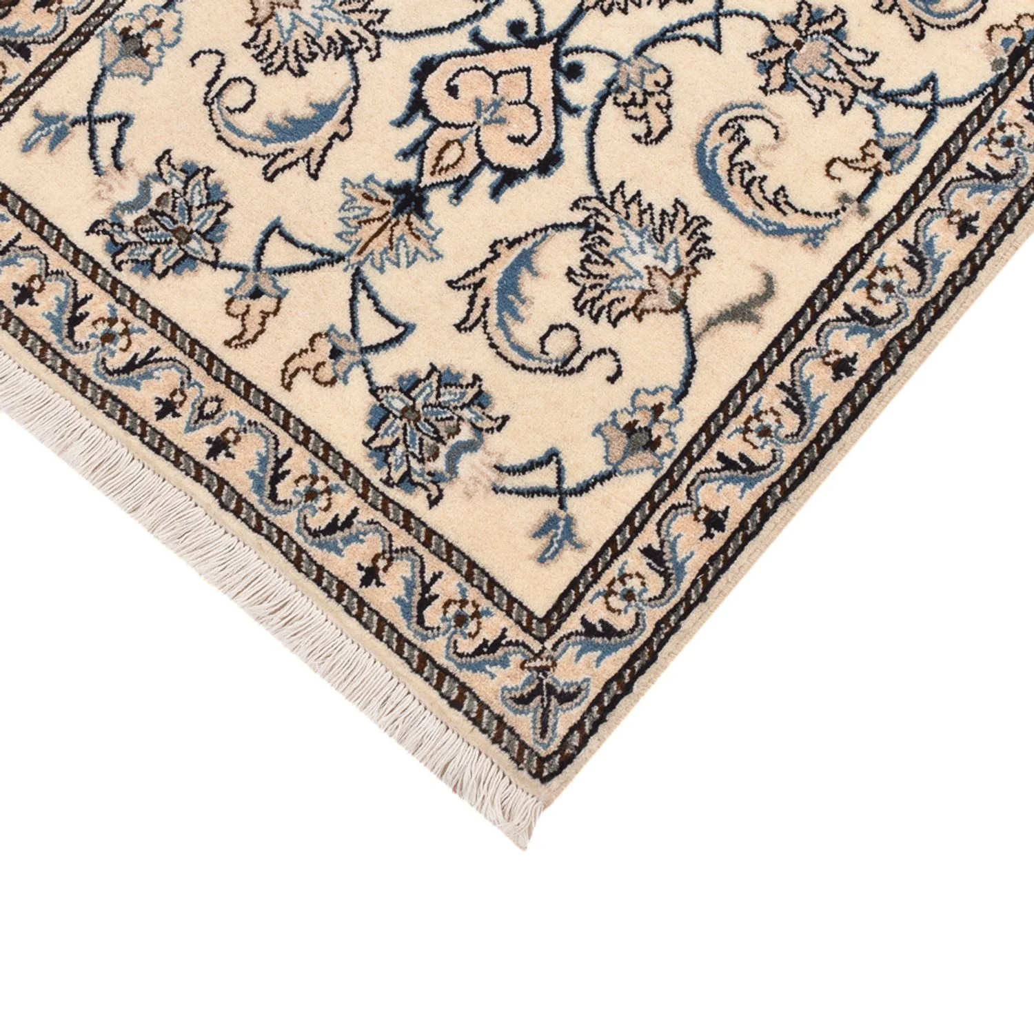 Perserteppich - Nain - 139 x 69 cm - creme - Image 2