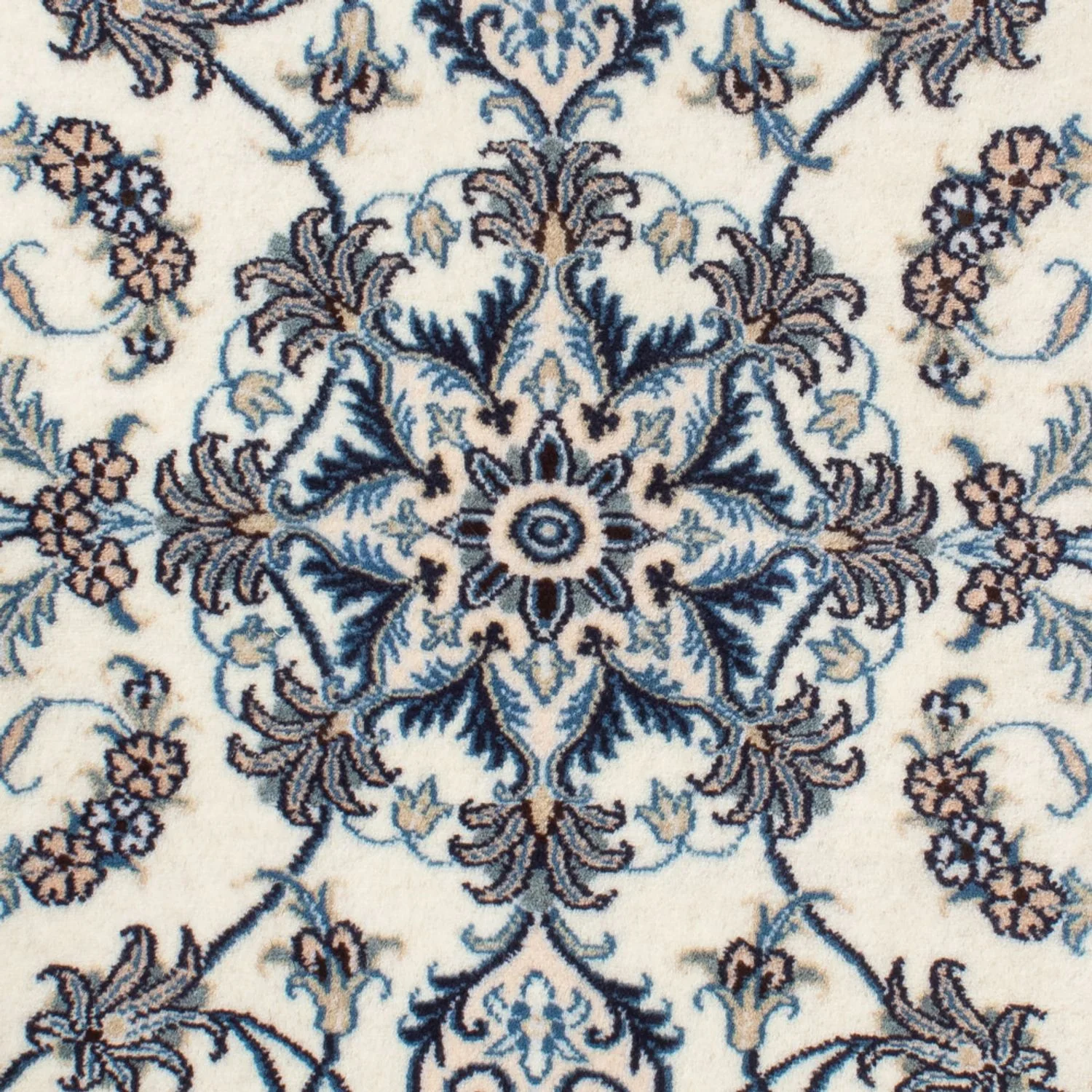 Perserteppich - Nain - 139 x 88 cm - creme - Image 2