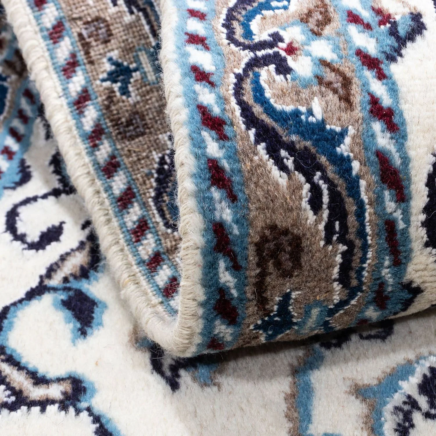 Perserteppich - Nain 146 x 67 cm - beige - Image 4