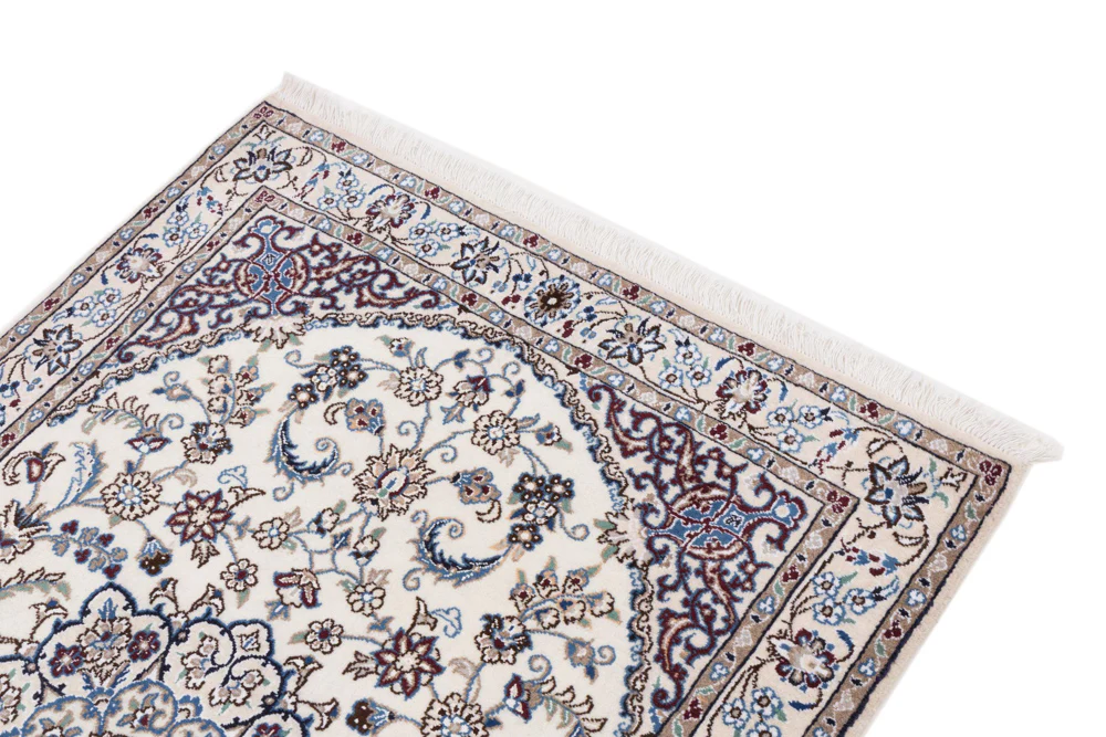 Perserteppich - Nain - 147 x 100 cm - creme - Image 4