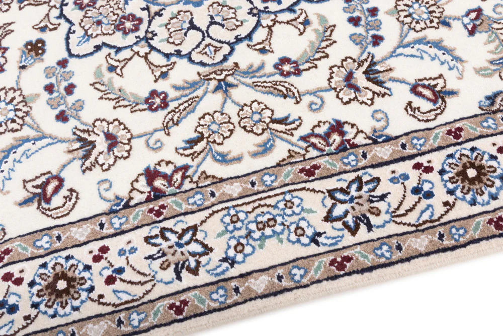Perserteppich - Nain - 147 x 100 cm - creme - Image 5