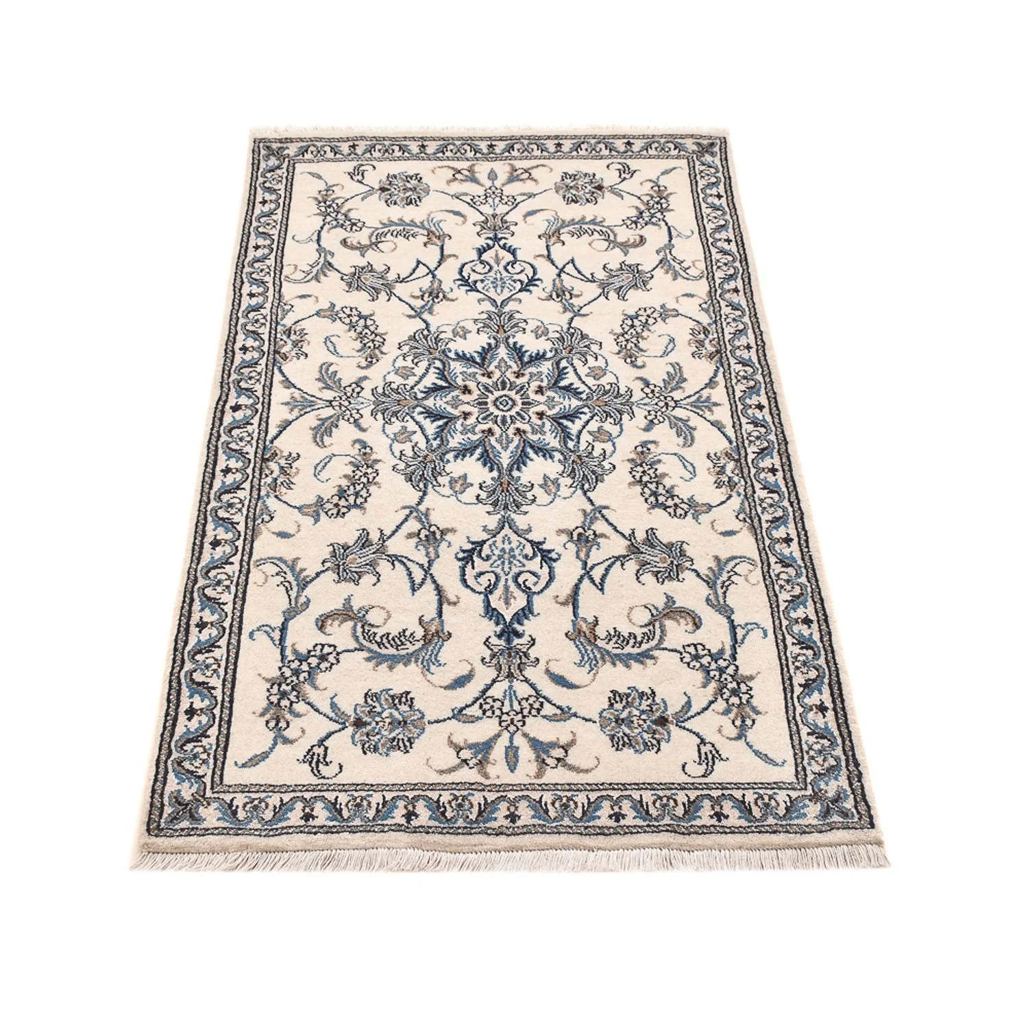 Perserteppich - Nain - 148 x 84 cm - hellbeige - Image 4