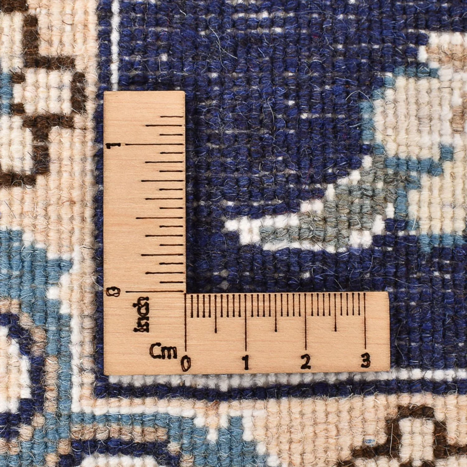 Perserteppich - Nain - 194 x 146 cm - dunkelblau - Image 6