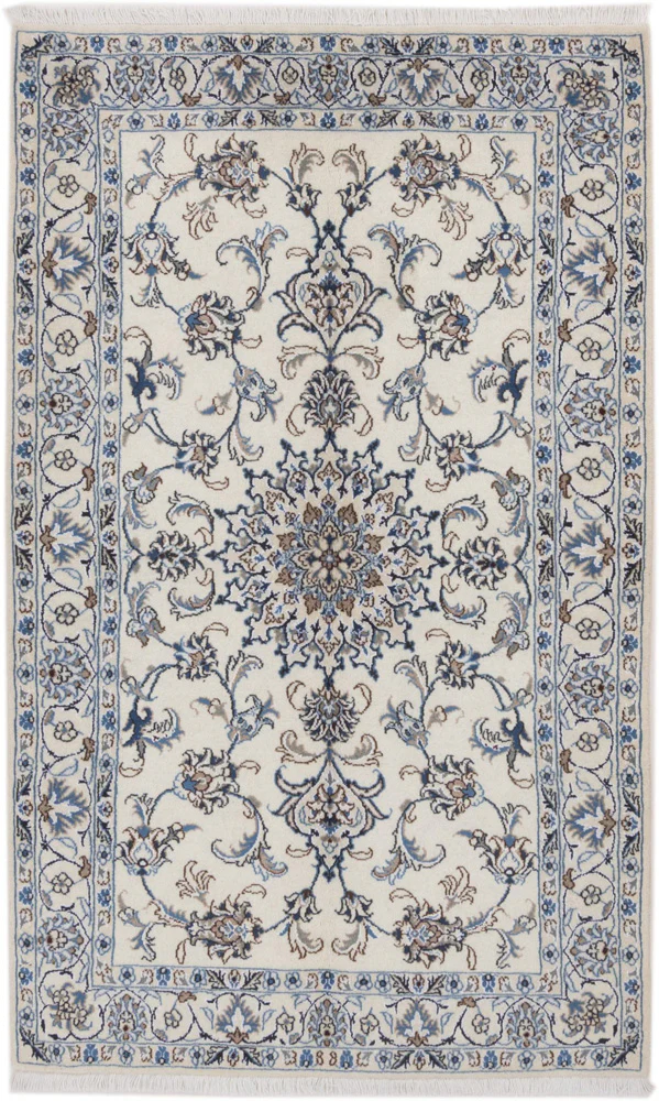Perserteppich - Nain - 195 x 120 cm - creme