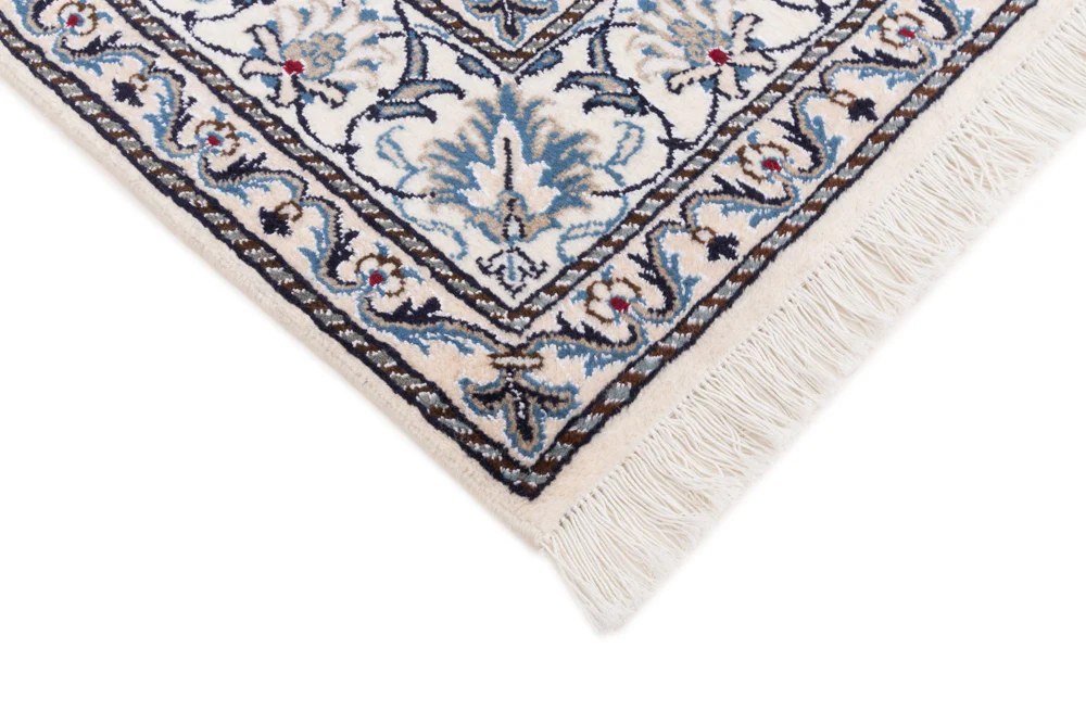 Perserteppich - Nain - 195 x 150 cm - dunkelblau - Image 6