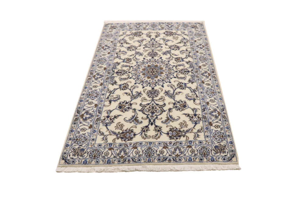 Perserteppich - Nain - 200 x 120 cm - creme - Image 4